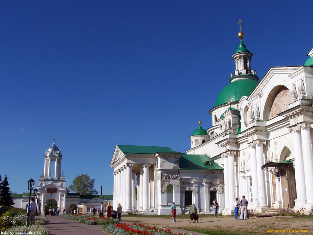 ростов, спасо, Яковлевский, монастырь, города, православные, церкви, монастыри