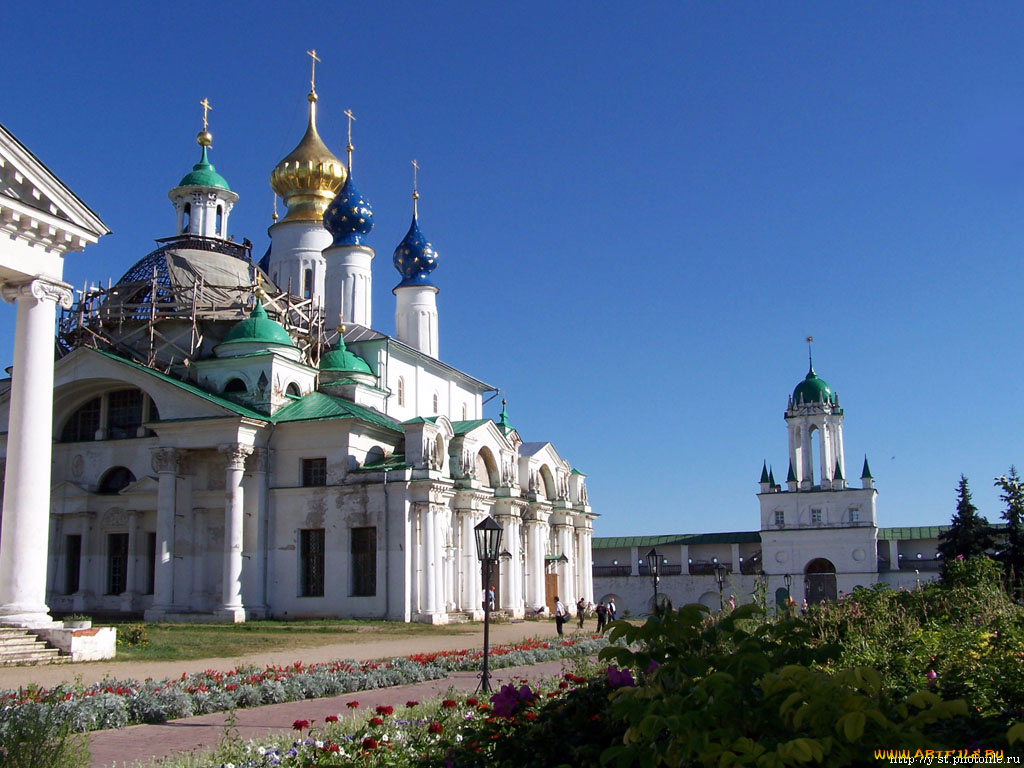 ростов, спасо, Яковлевский, монастырь, города, православные, церкви, монастыри