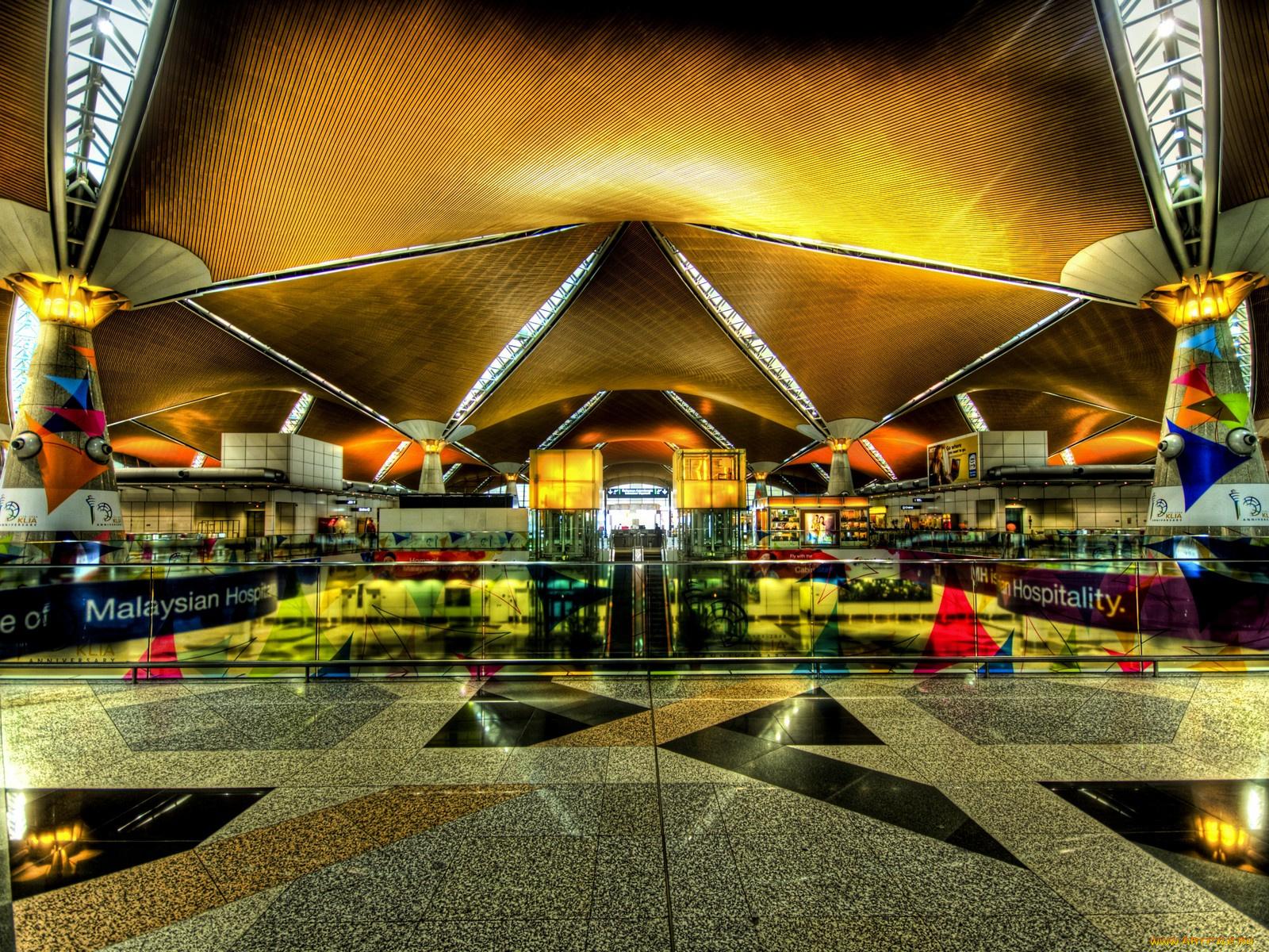 entering, the, kuala, lumpur, international, airport, интерьер, другое