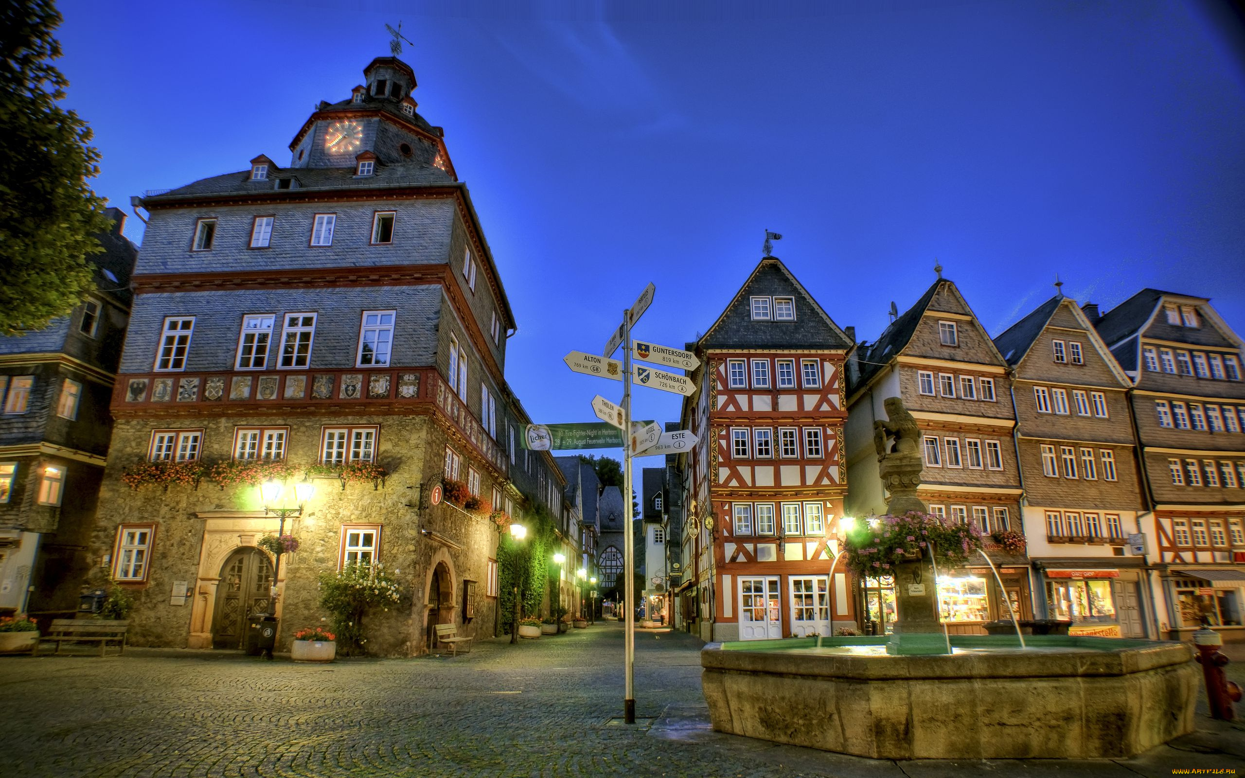 hepburn, germany, города, улицы, площади, набережные