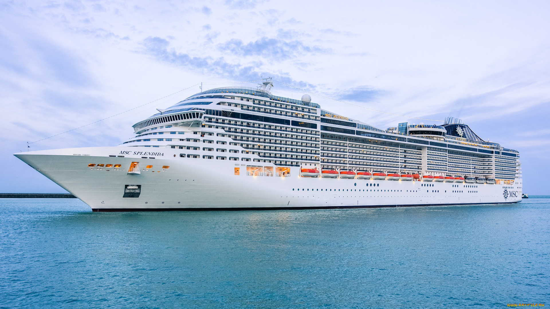 msc, splendida, корабли, лайнеры, круизный, лайнер