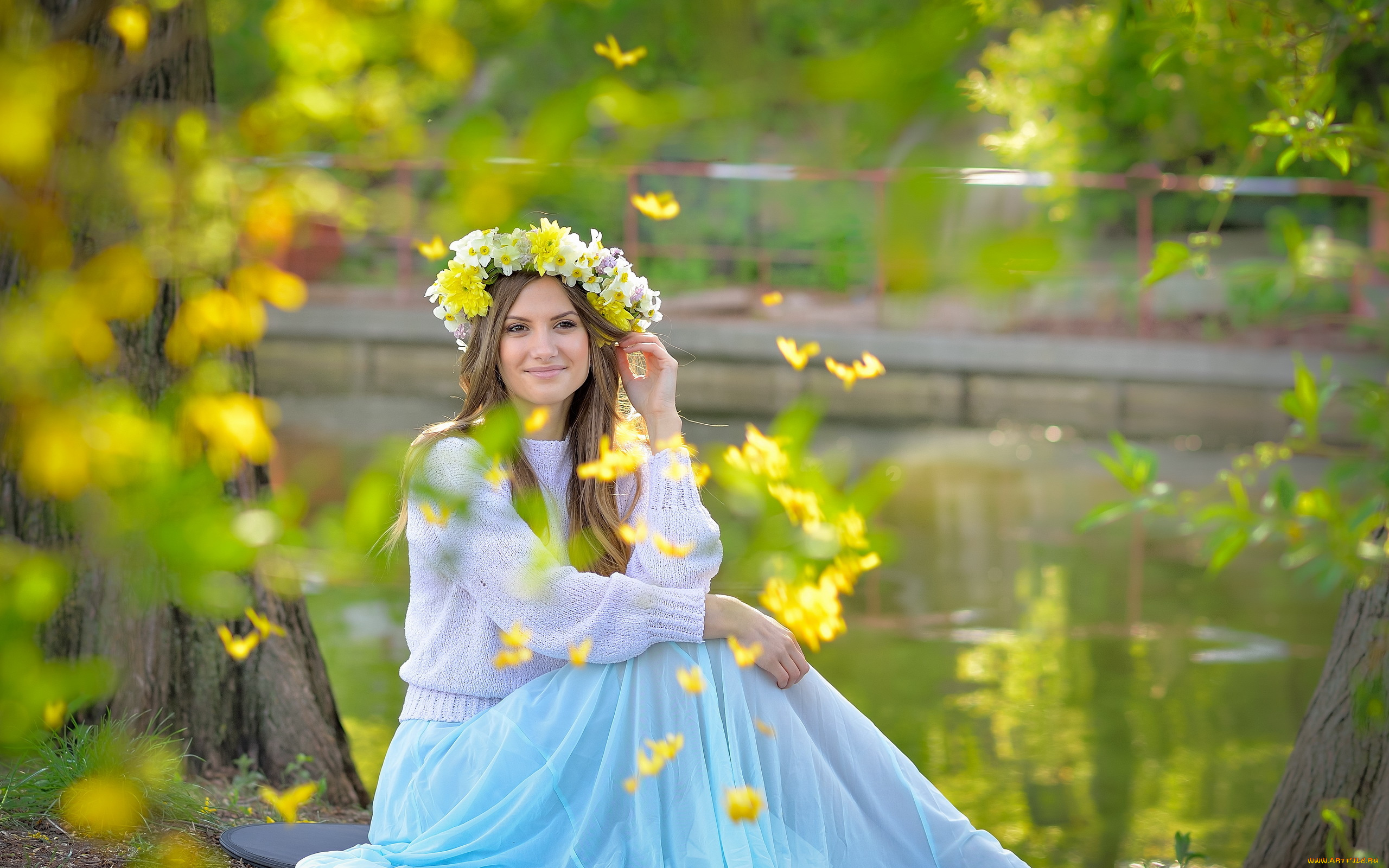 Песня девочка апрель. Весенняя фотосессия. Образ красавицы весны.