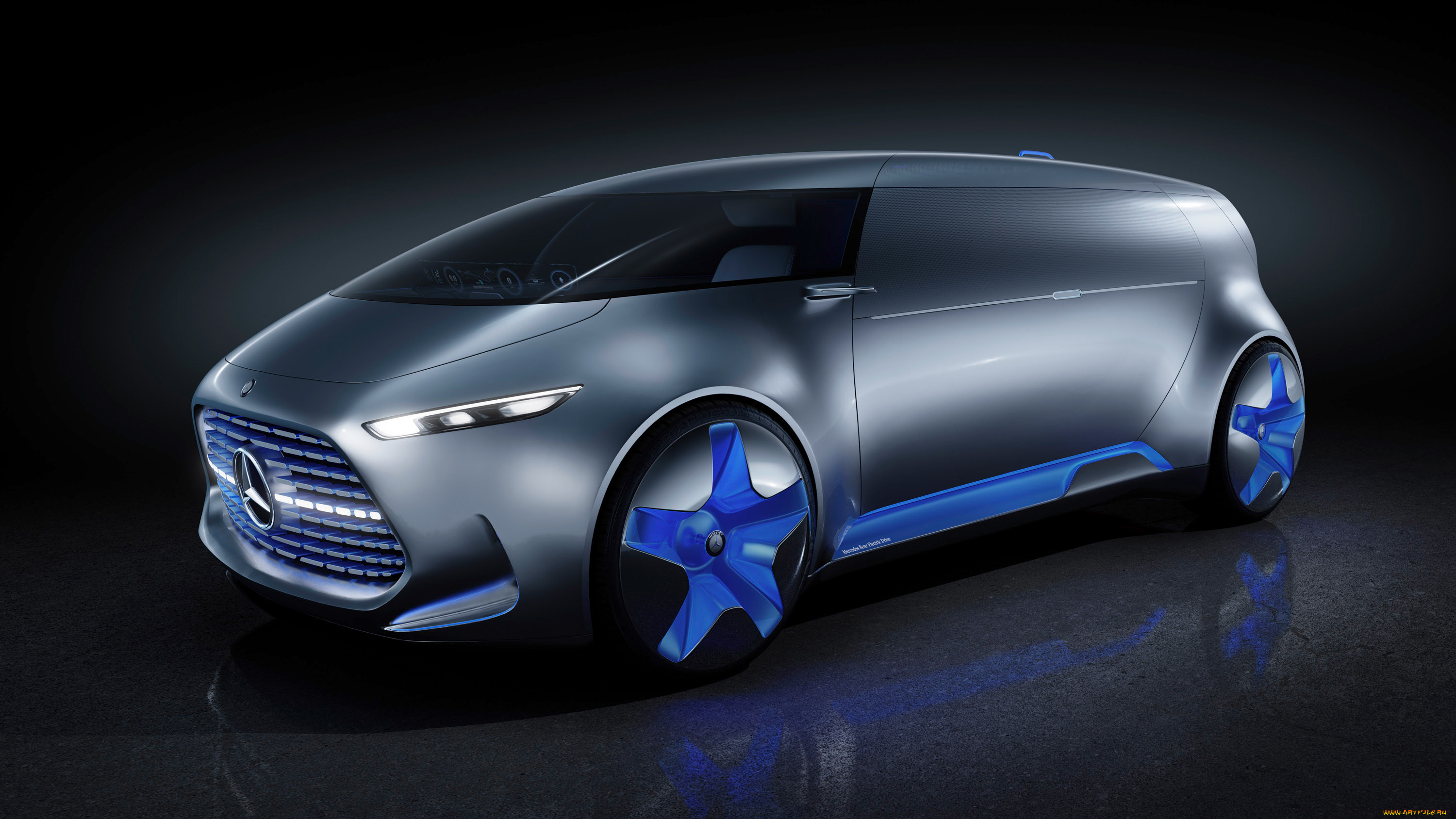 mercedes-benz, vision, concept, 2015, автомобили, 3д, 2015, concept, vision, mercedes-benz, графика