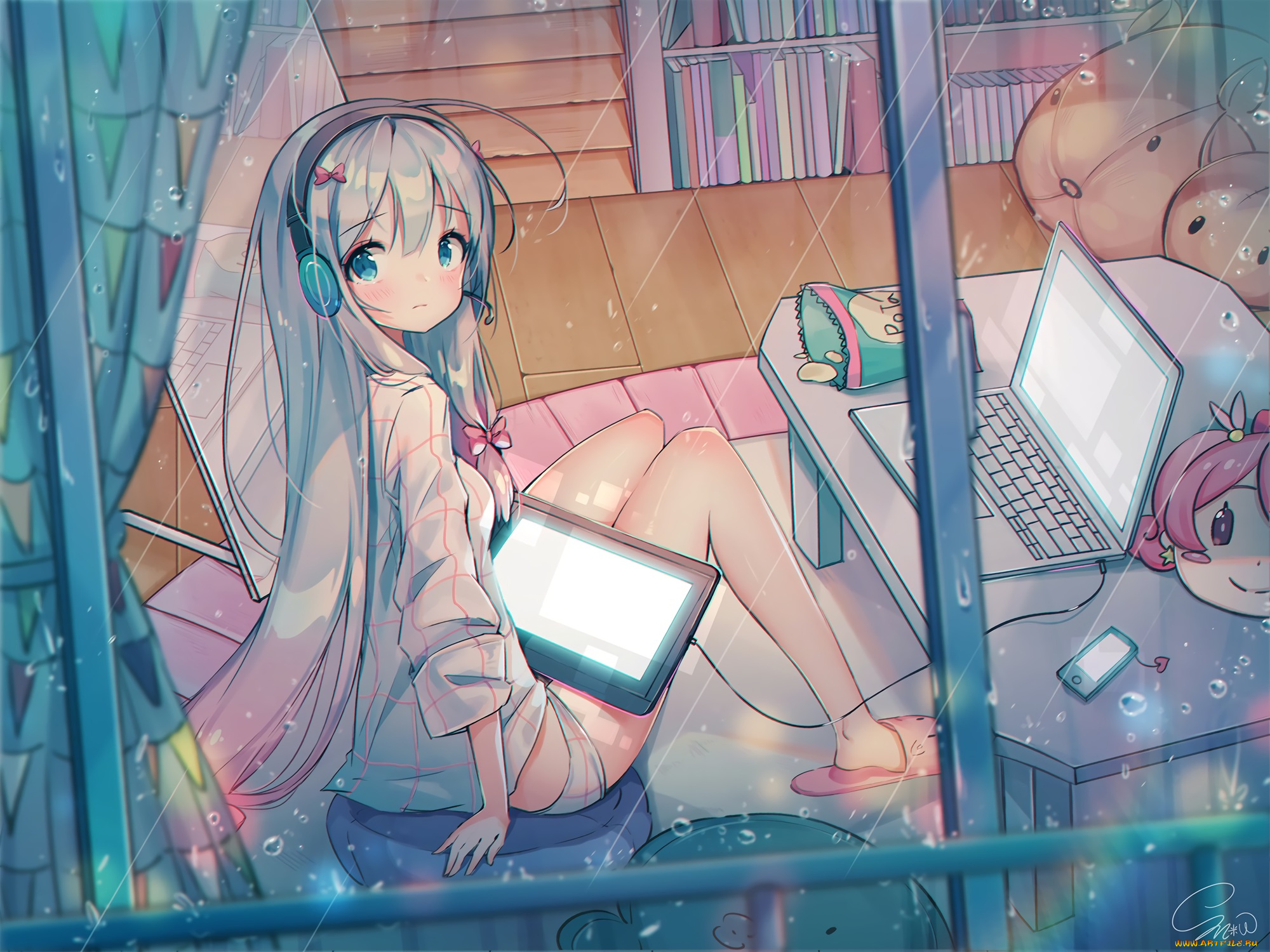 аниме, eromanga-sensei, izumi, sagiri