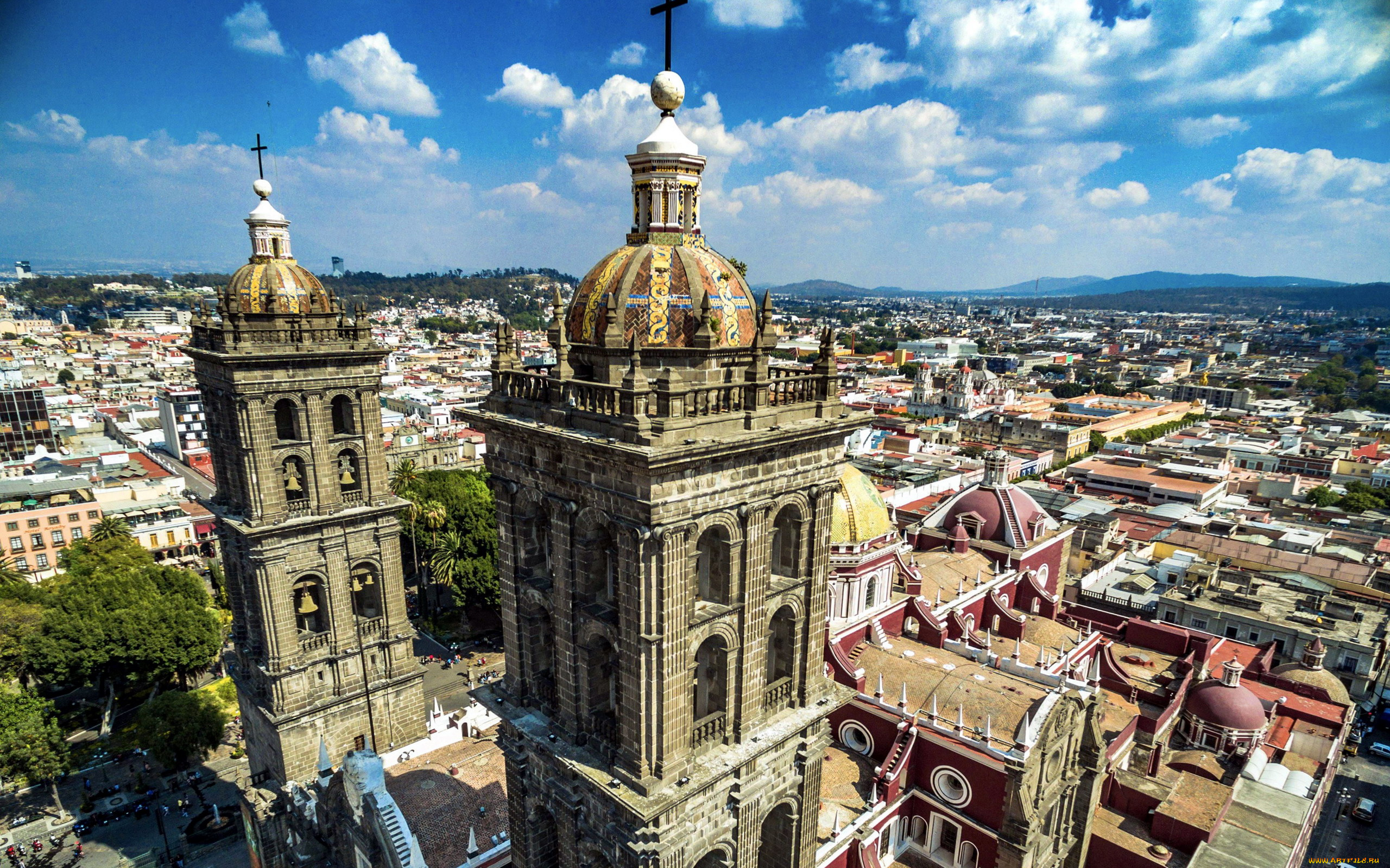 города, мехико, , мексика, панорама