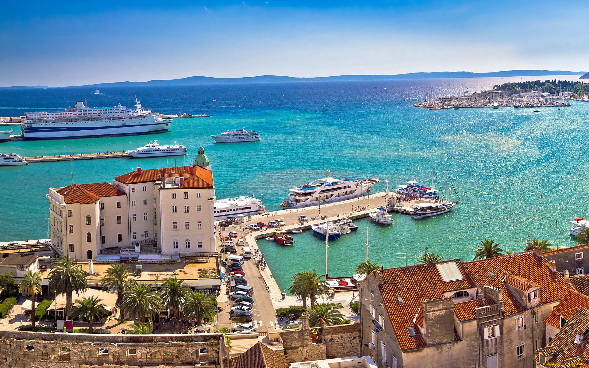 split, croatia, города, сплит, , хорватия