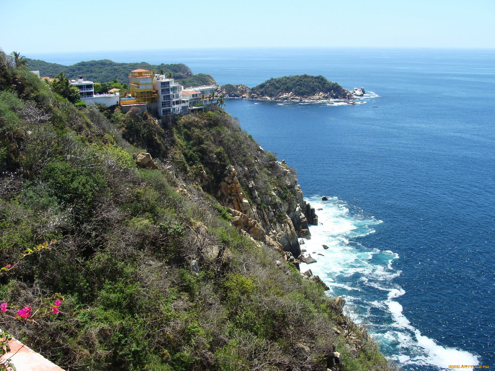 природа, побережье, acapulco