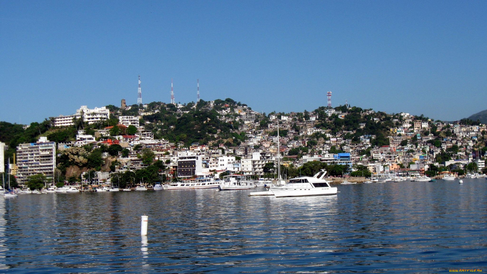 корабли, разные, вместе, acapulco