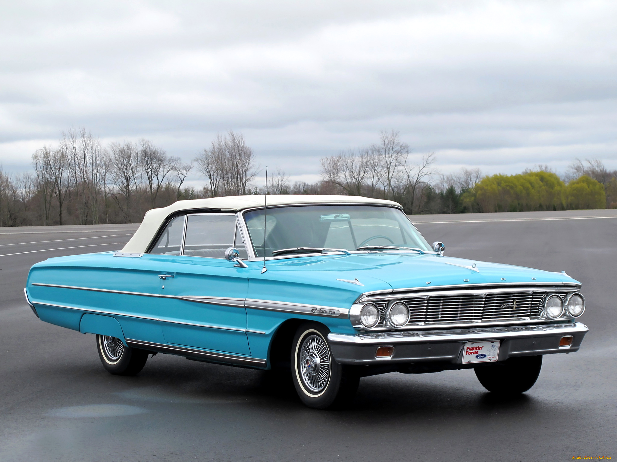 ford, galaxie, 500, convertible, автомобили, chevrolet