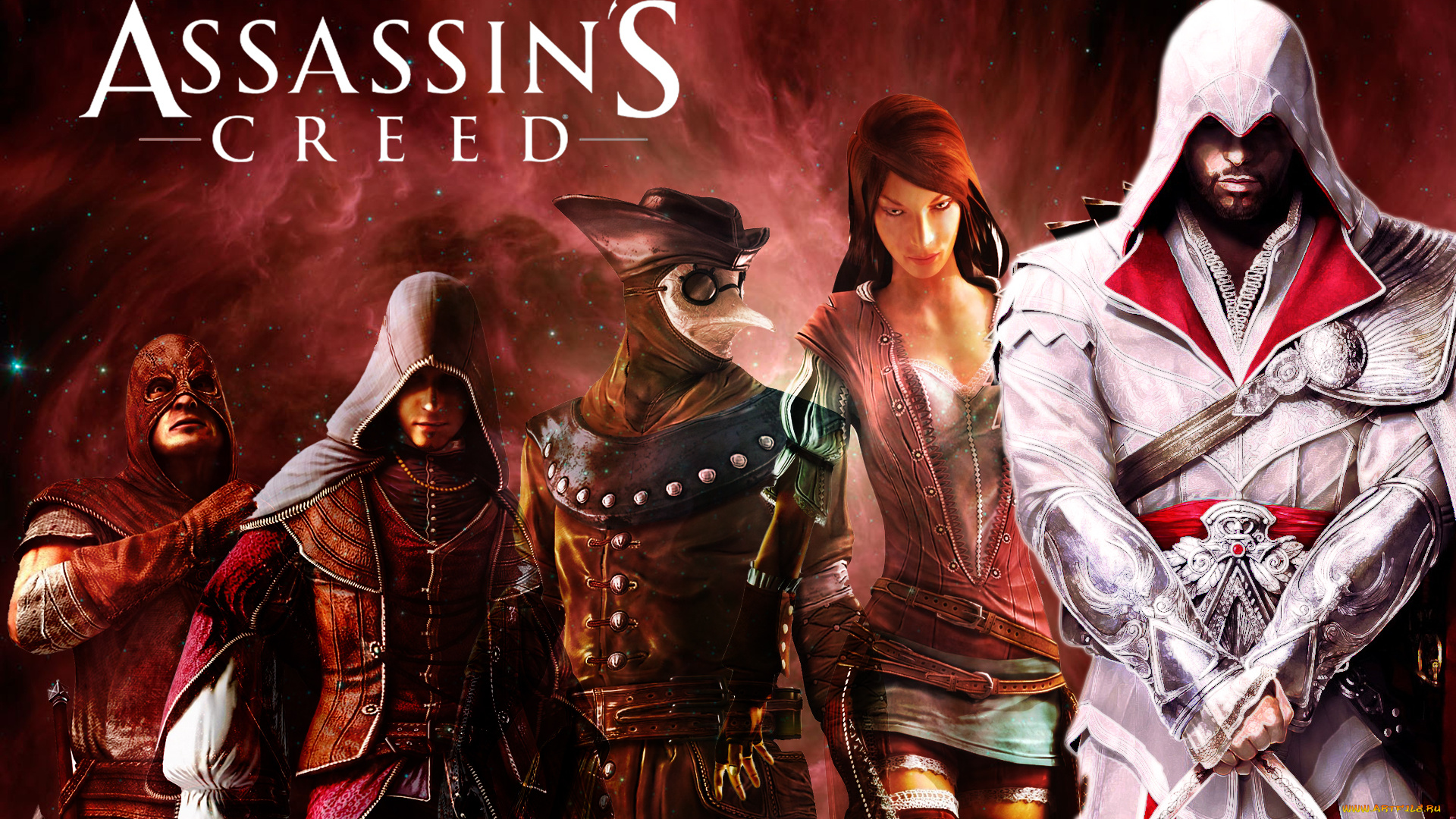 assassins, creed, brotherhood, видео, игры, assassin`s, multiplayer