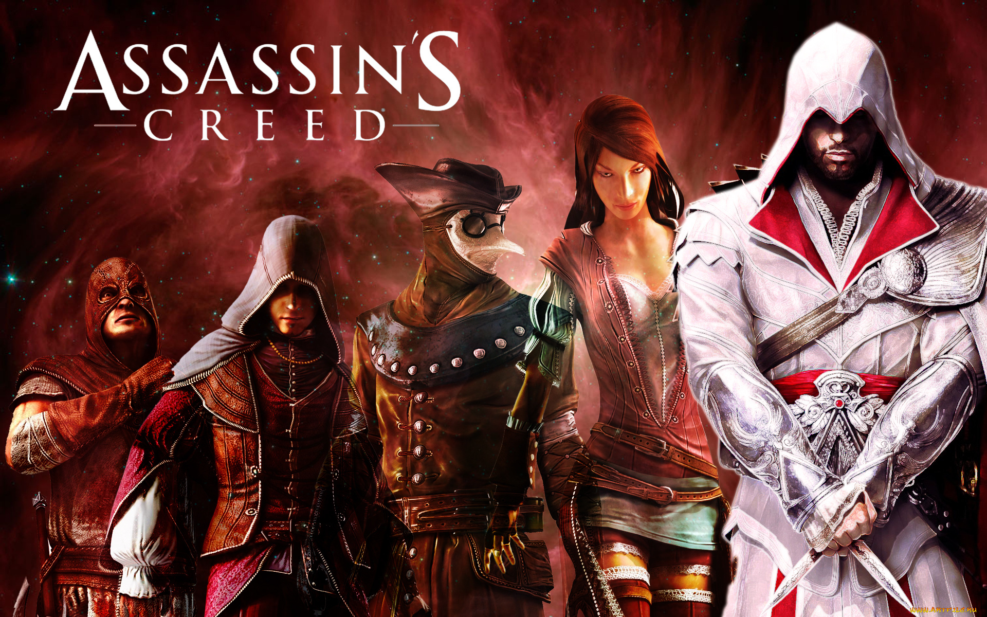 assassins, creed, brotherhood, видео, игры, assassin`s, multiplayer