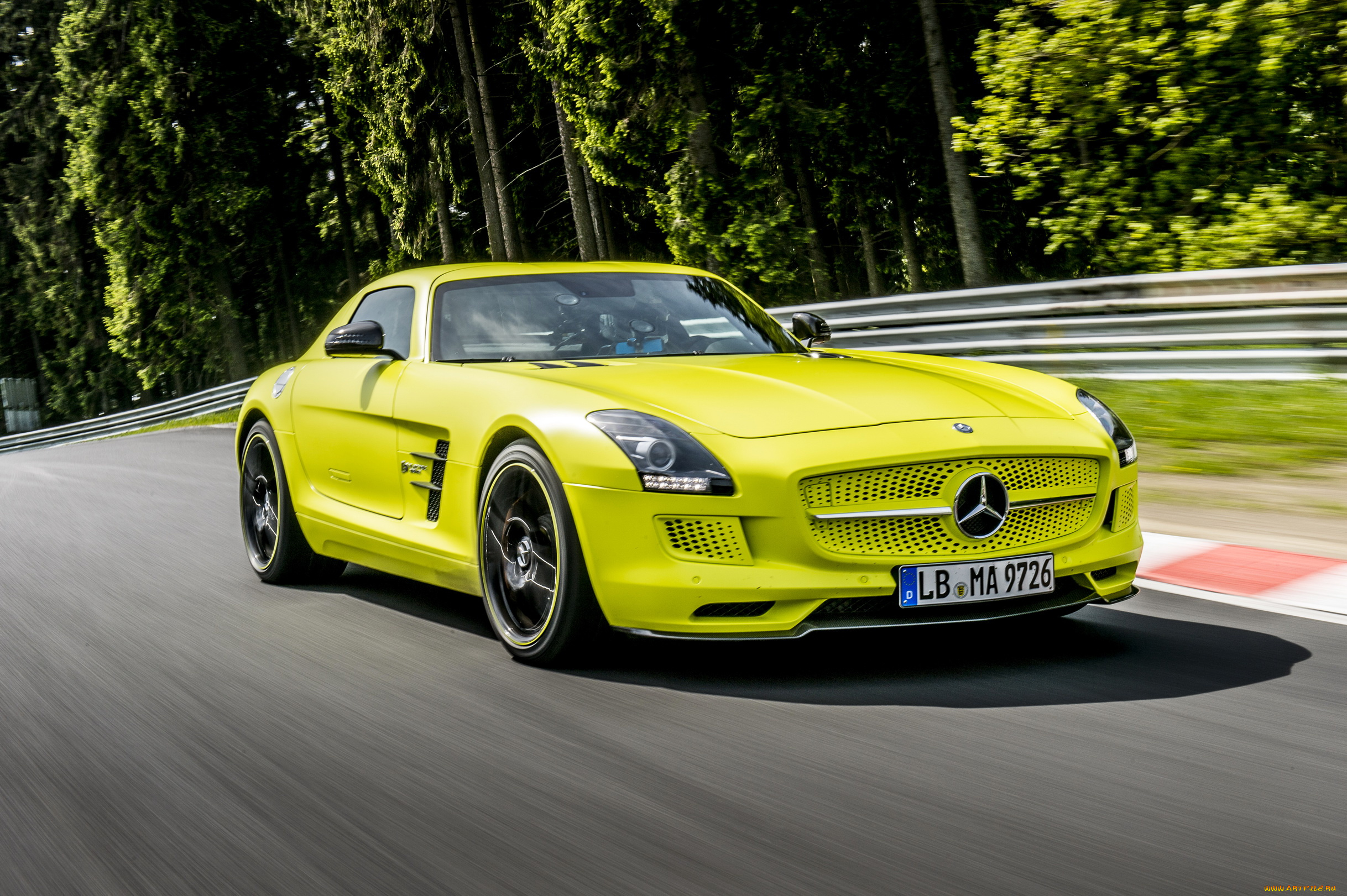 2013, mercedes, benz, sls, amg, electric, drive, автомобили