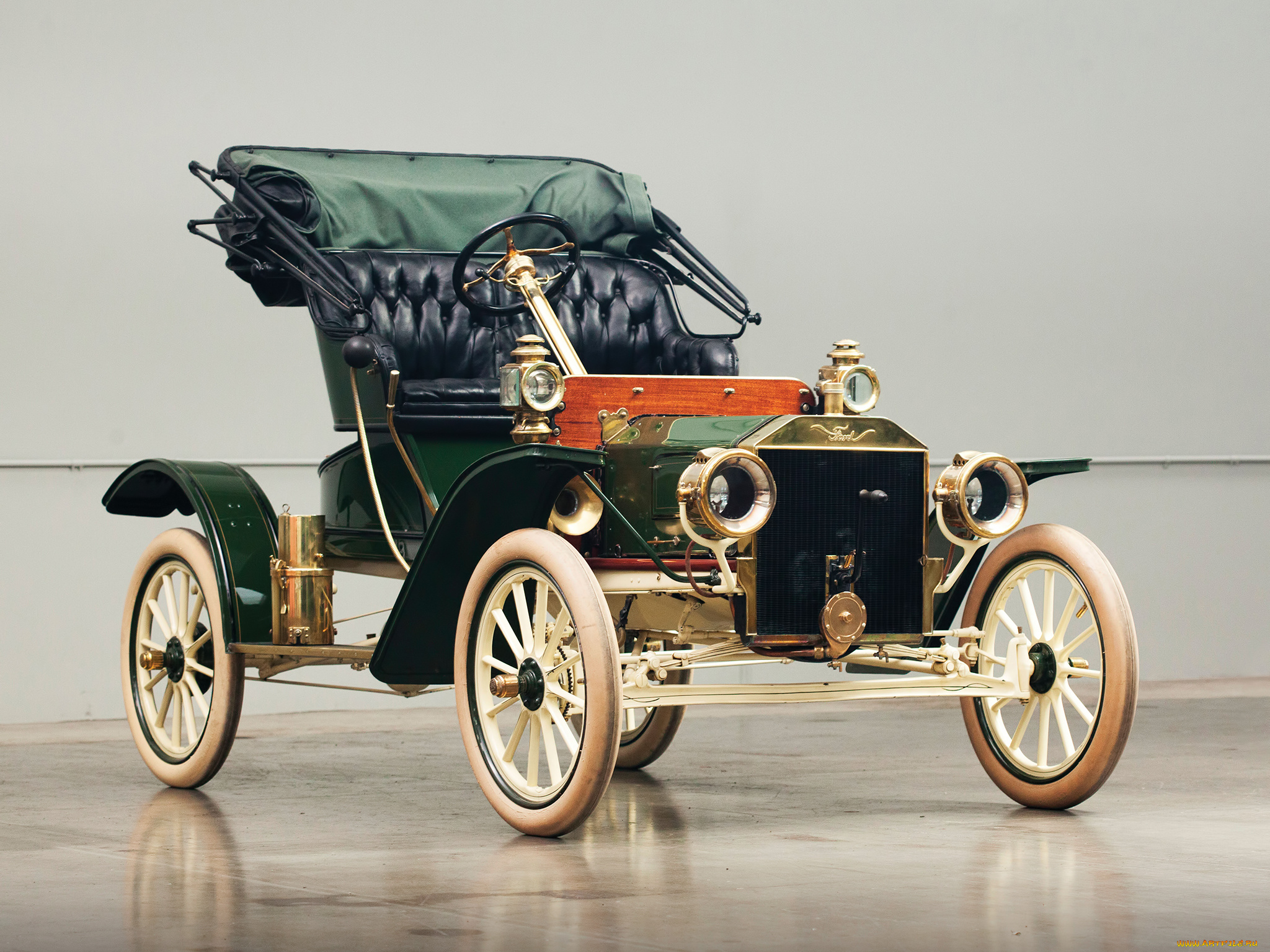 автомобили, классика, ford, model, r, runabout, 1907, г