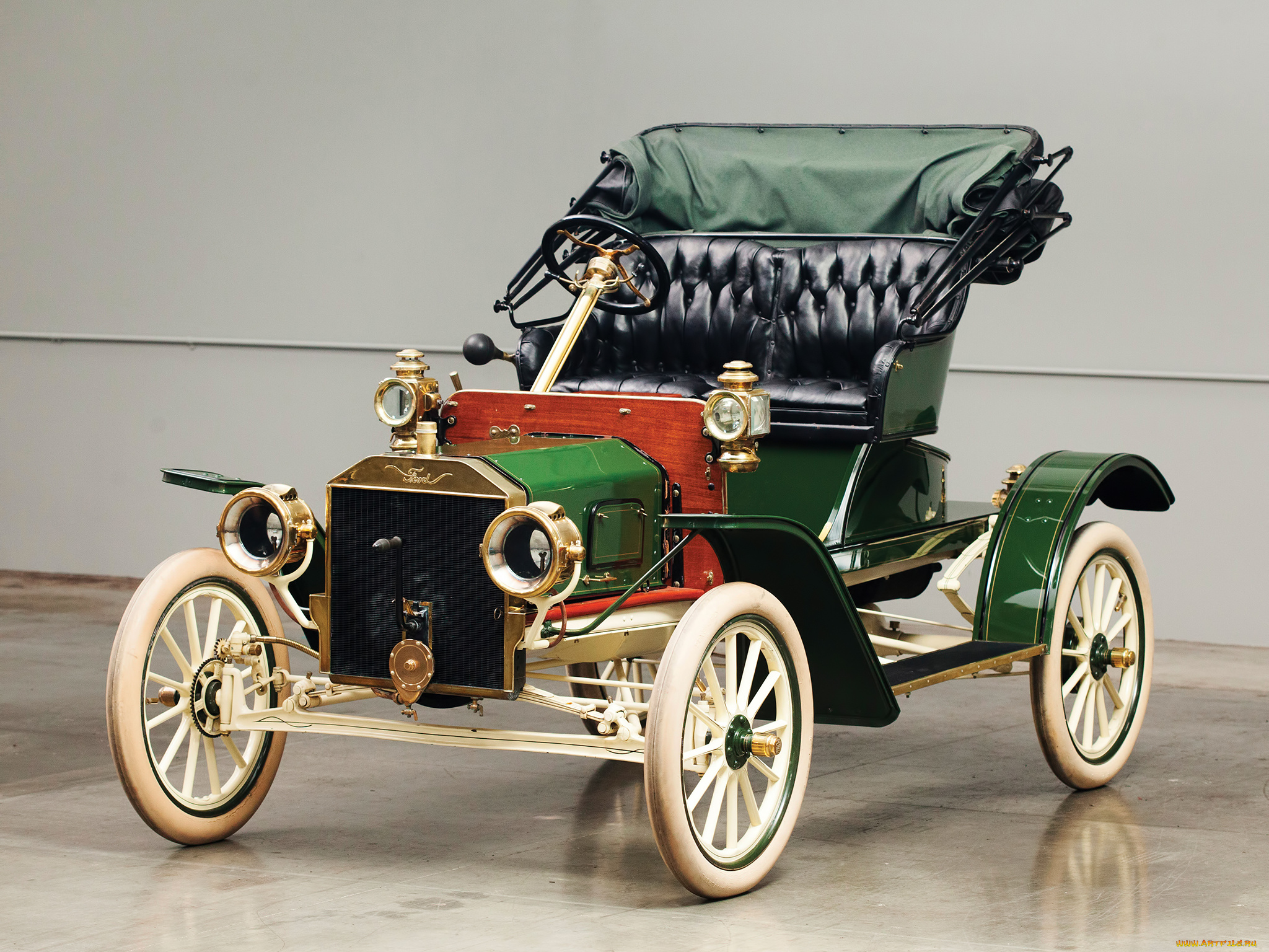 автомобили, классика, ford, model, r, runabout, 1907, г