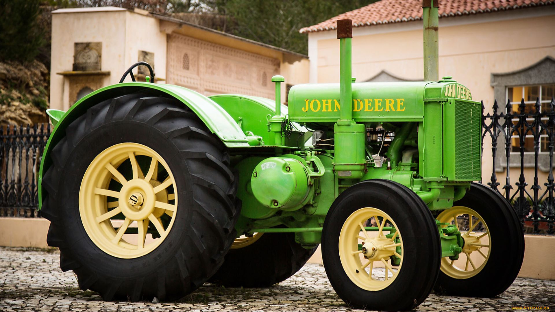 1935, john, deere, model, d, tractor, техника, тракторы, john