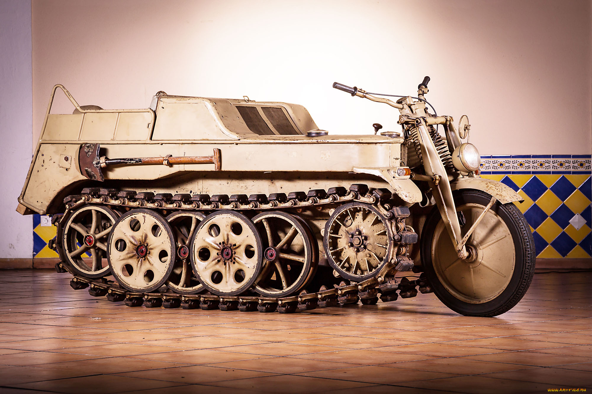 1944, kettenkrad, motorcycle, halftrack, мотоциклы, -unsort, motorcycle