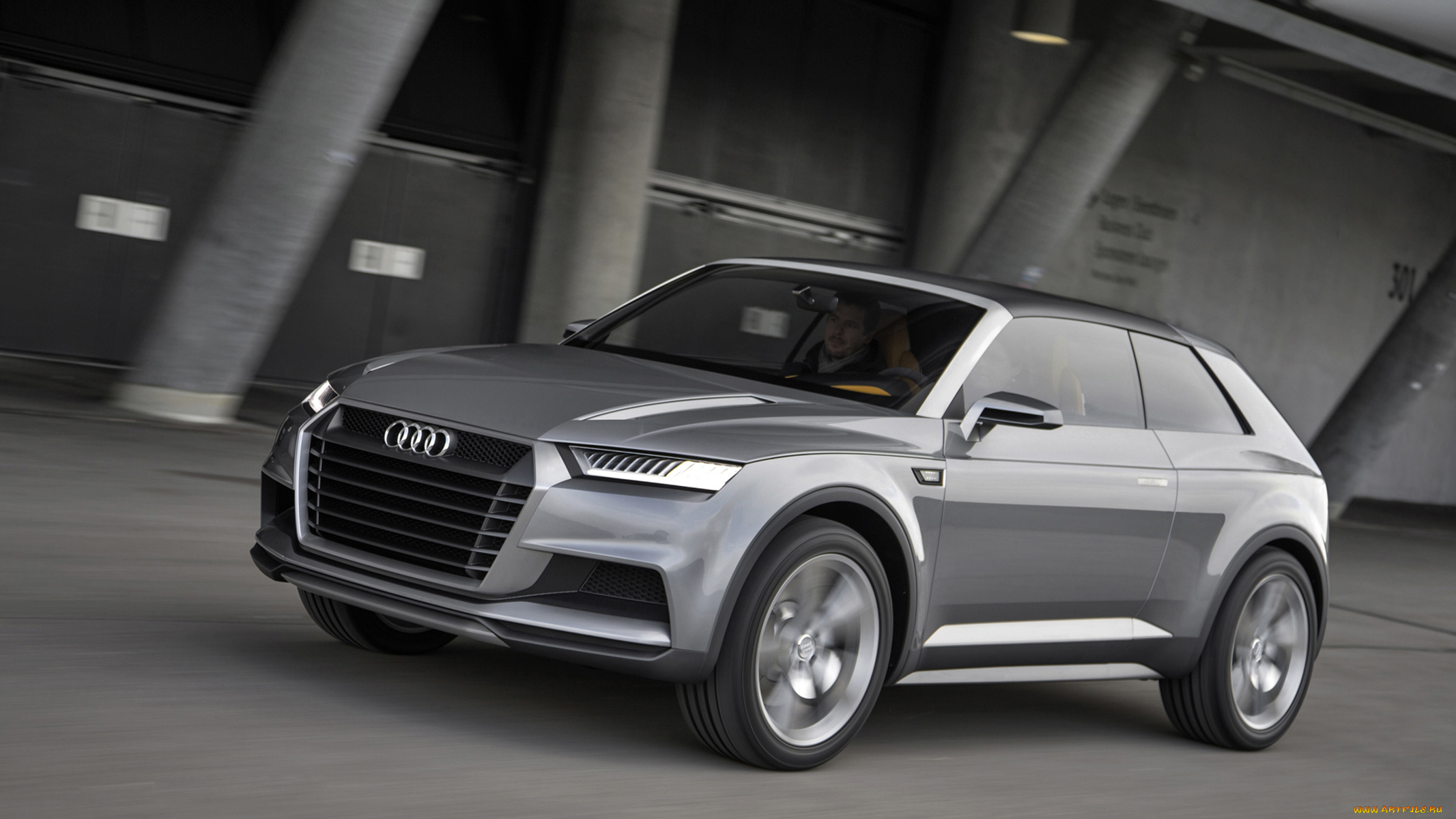 audi, crosslane, coupe, concept, 2012, автомобили, audi, concept, металлик, серебристая, 2012, coupe, crosslane