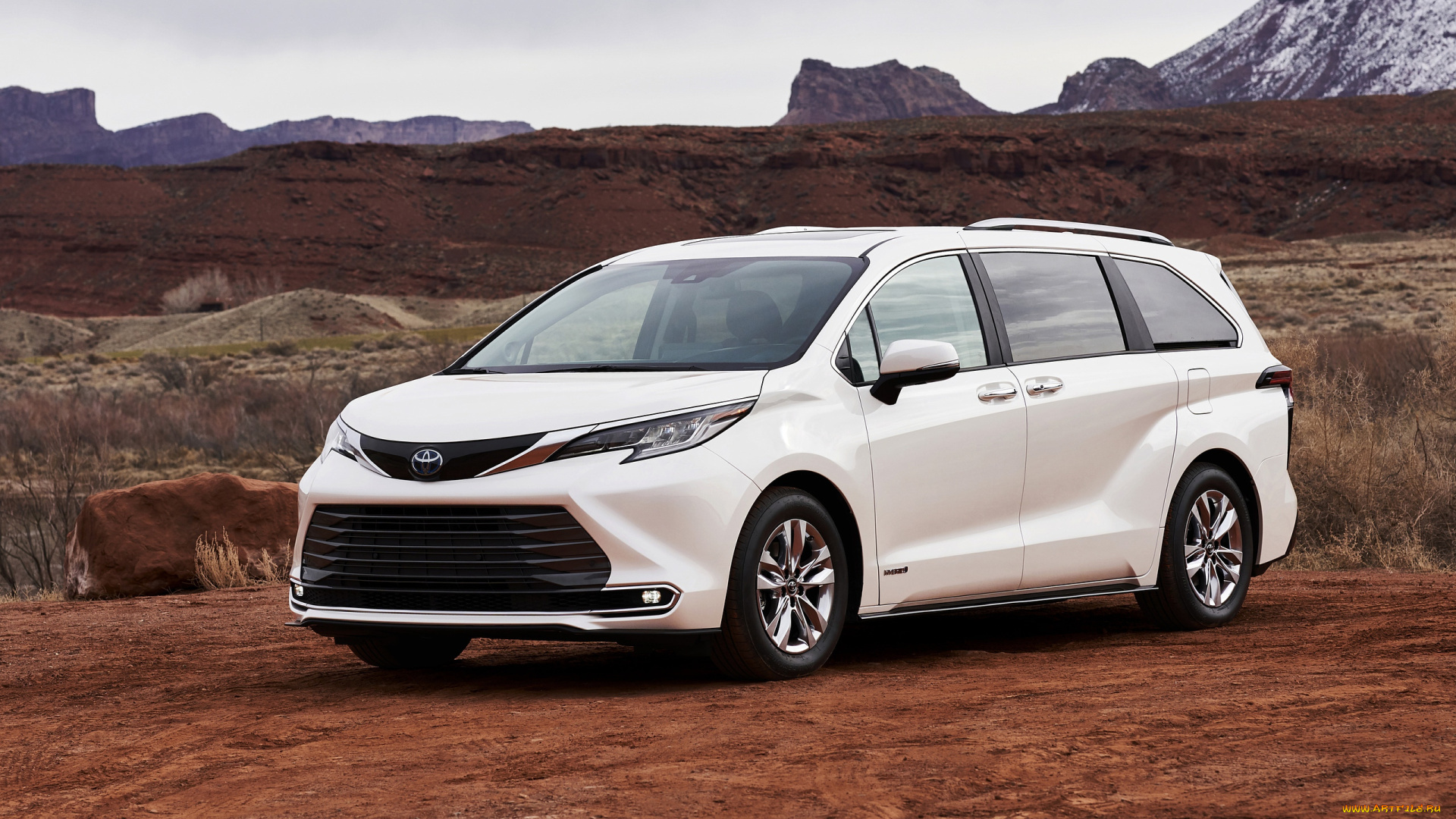 2021, toyota, sienna, limited, hybrid, автомобили, toyota, белый, цвет, 2021, sienna, limited, гибрид