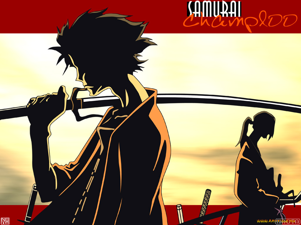 аниме, samurai, champloo