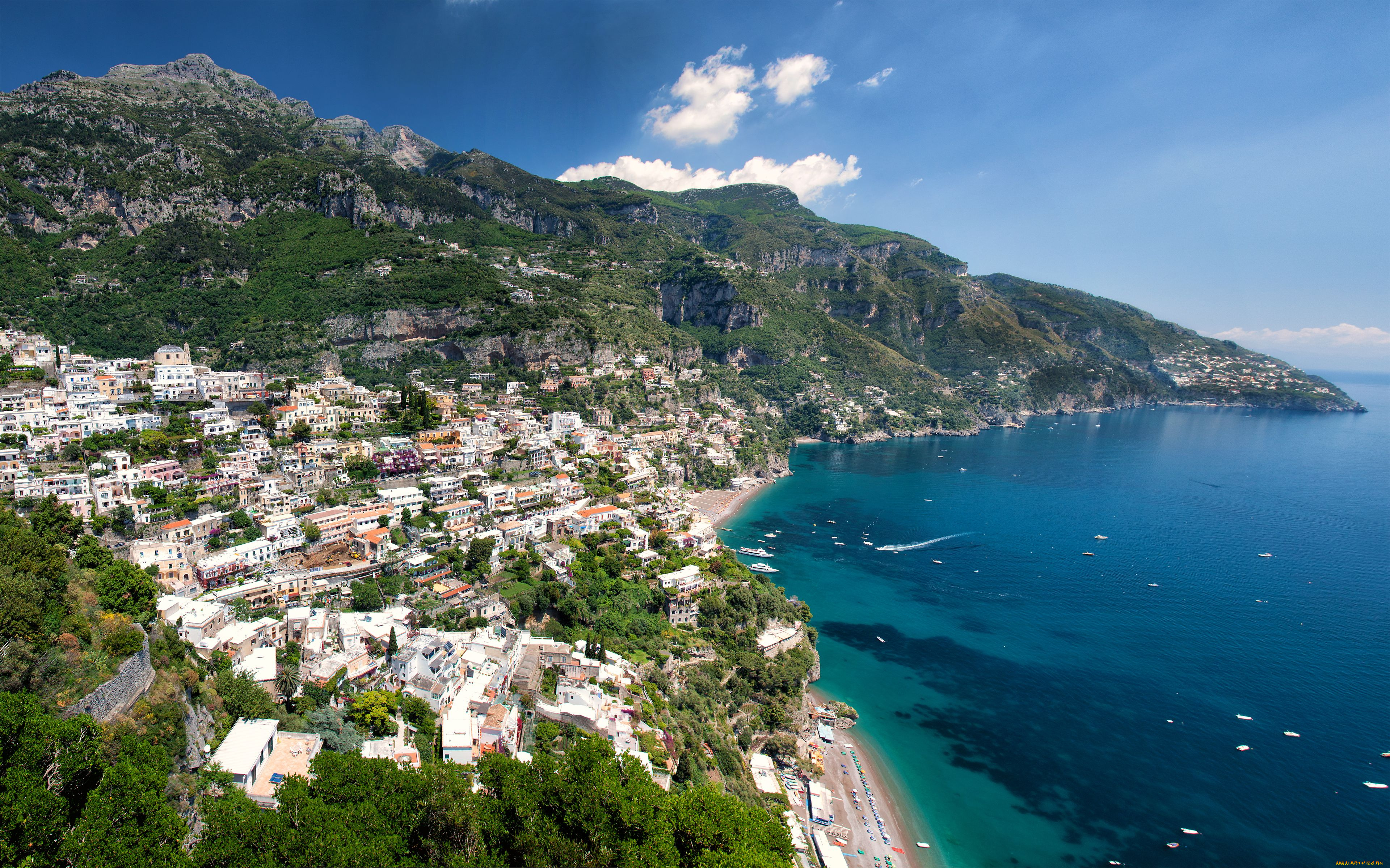 amalfi, italy, города, амальфийское, лигурийское, побережье, италия, positano, море, горы, пейзаж, панорама, амальфи