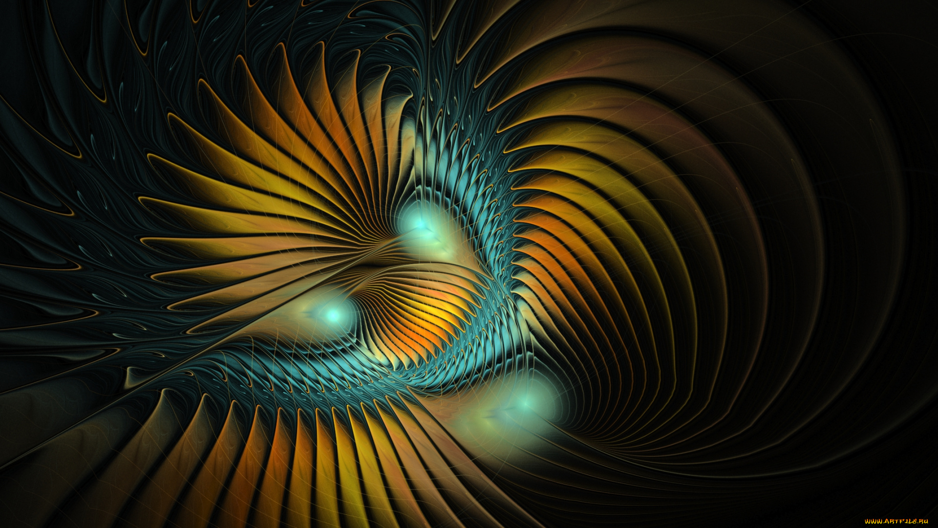 3д, графика, fractal, фракталы, цвета, фон, узор