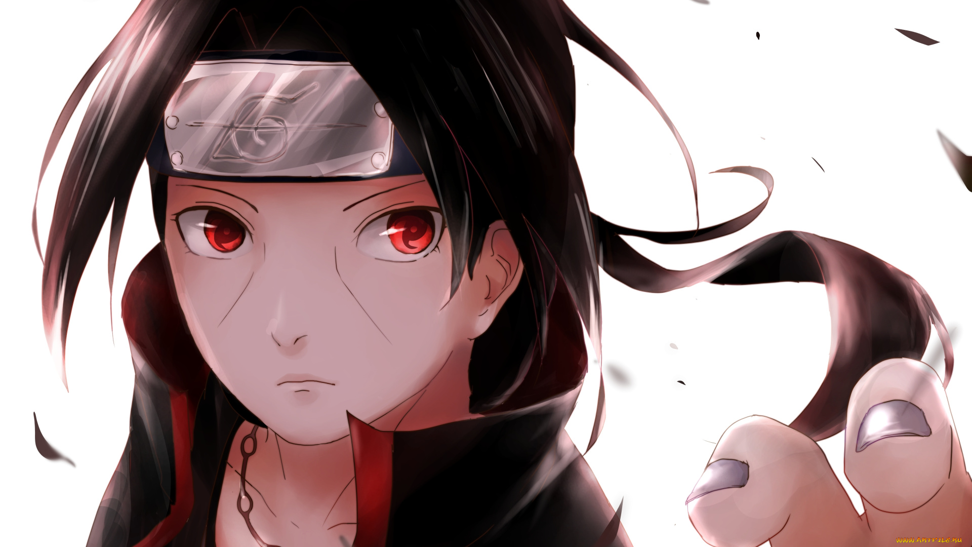 аниме, naruto, art, mangekyou, sharingan, itachi