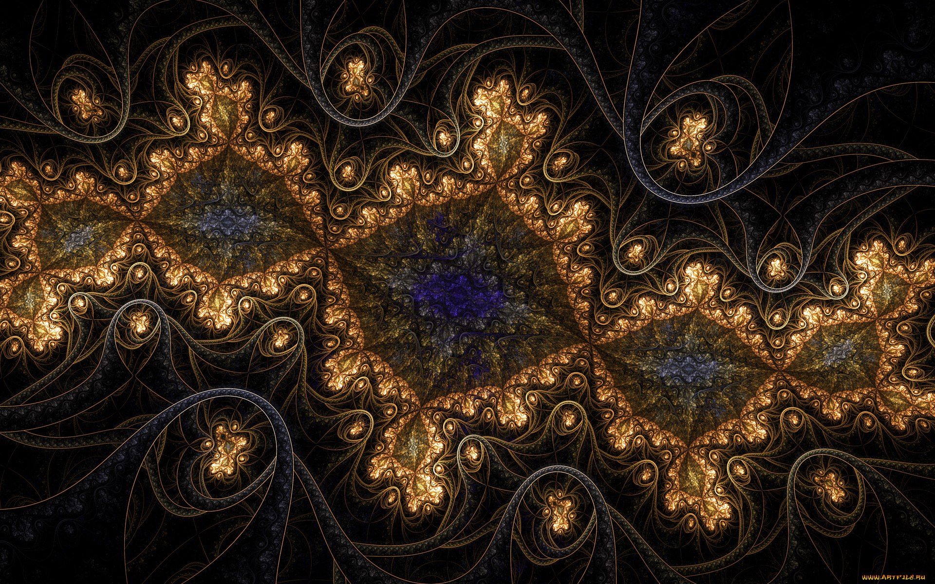 3д, графика, фракталы, , fractal, цвета, фон, узор