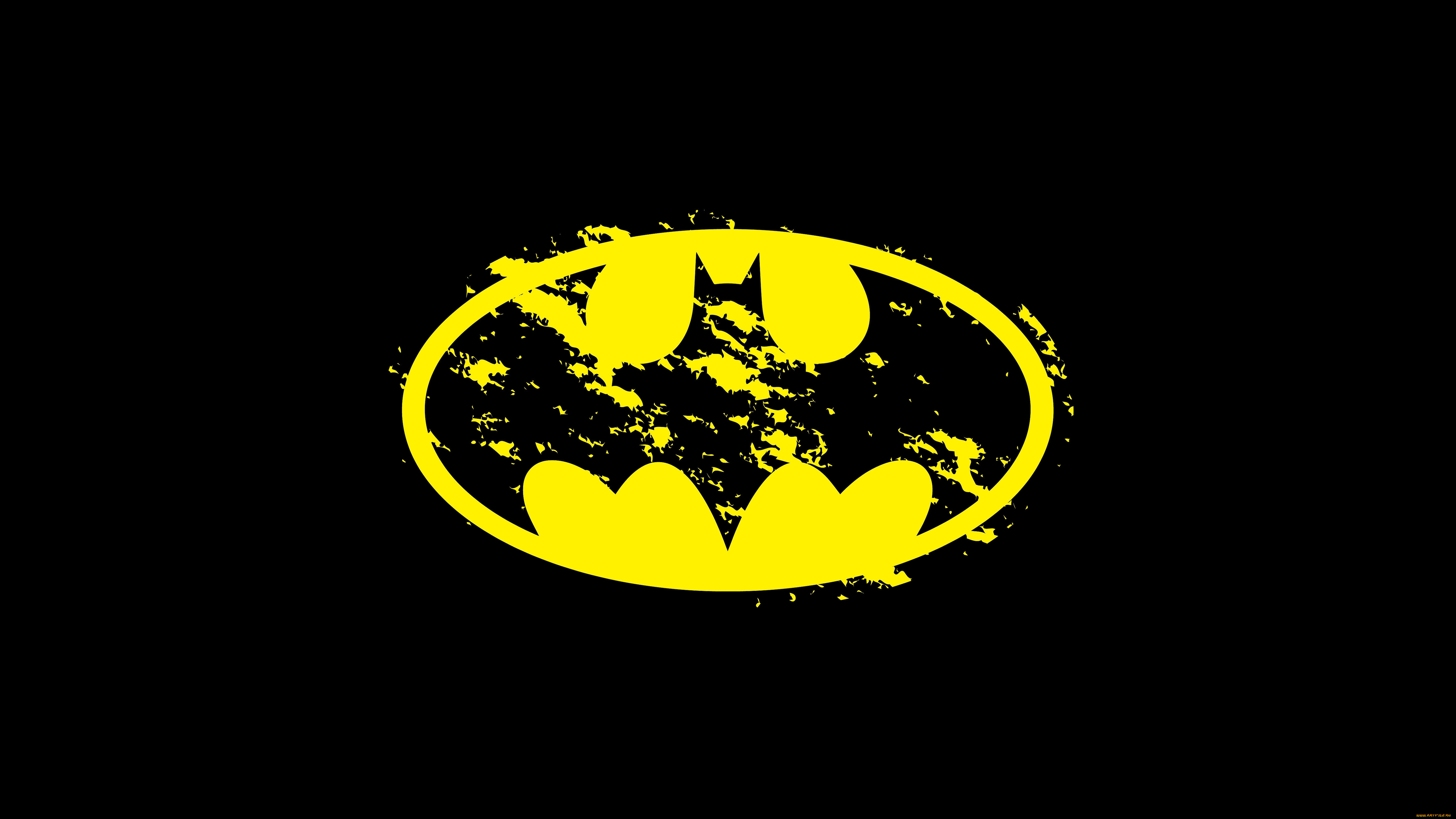 рисованные, минимализм, фон, лого, бэтмен, batman, dc, comics