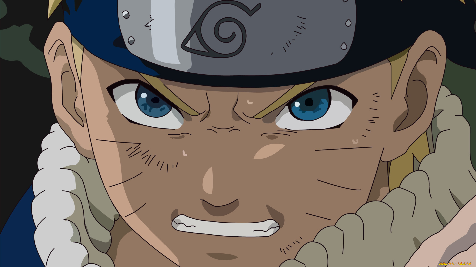 аниме, naruto, uzumaki, фон, взгляд, парень