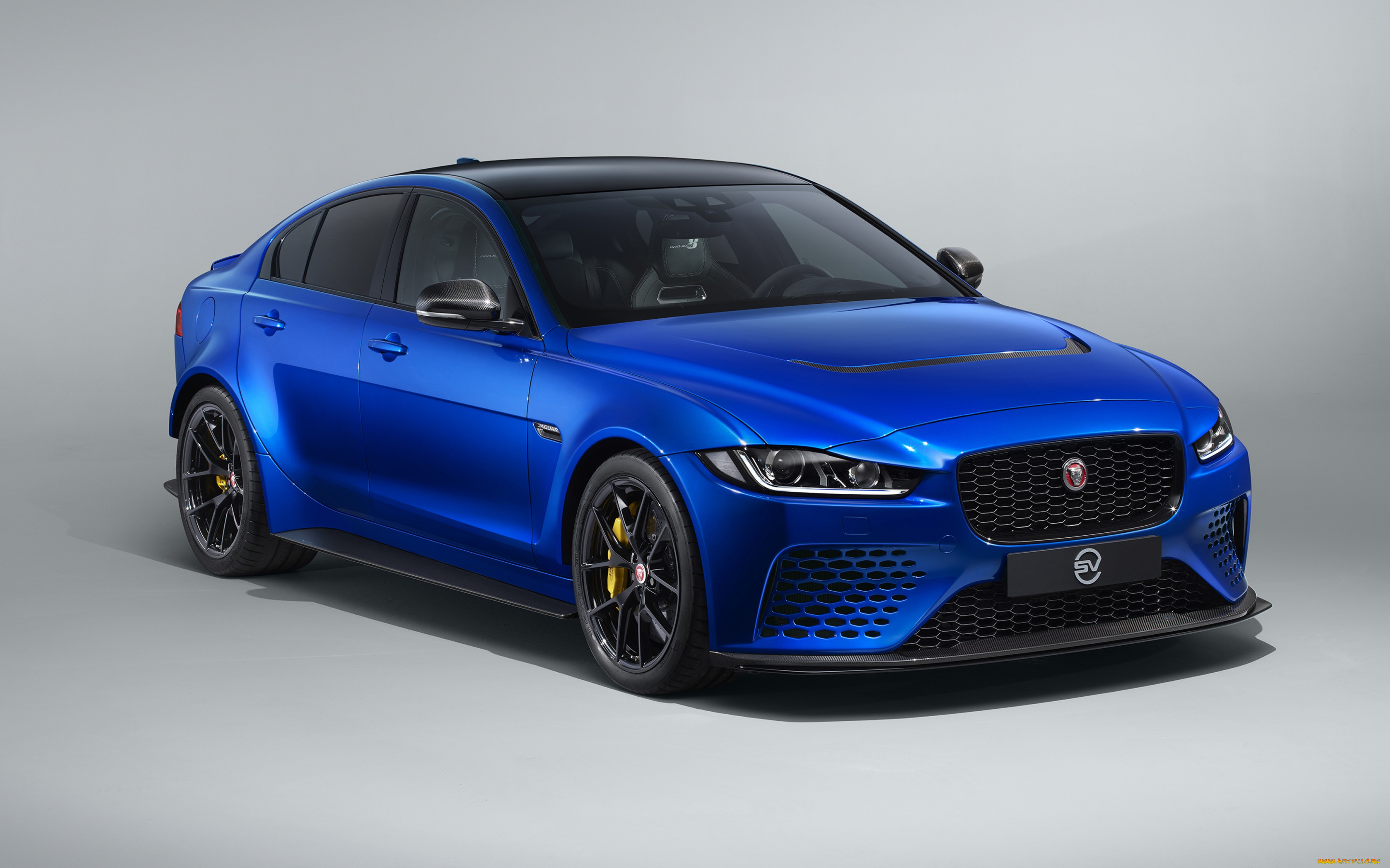 2019, jaguar, xe, sv, project, 8, touring, автомобили, jaguar, sv, xe, ягуар, внешность, седан, 2019, touring, project, 8, британские, синий, новый