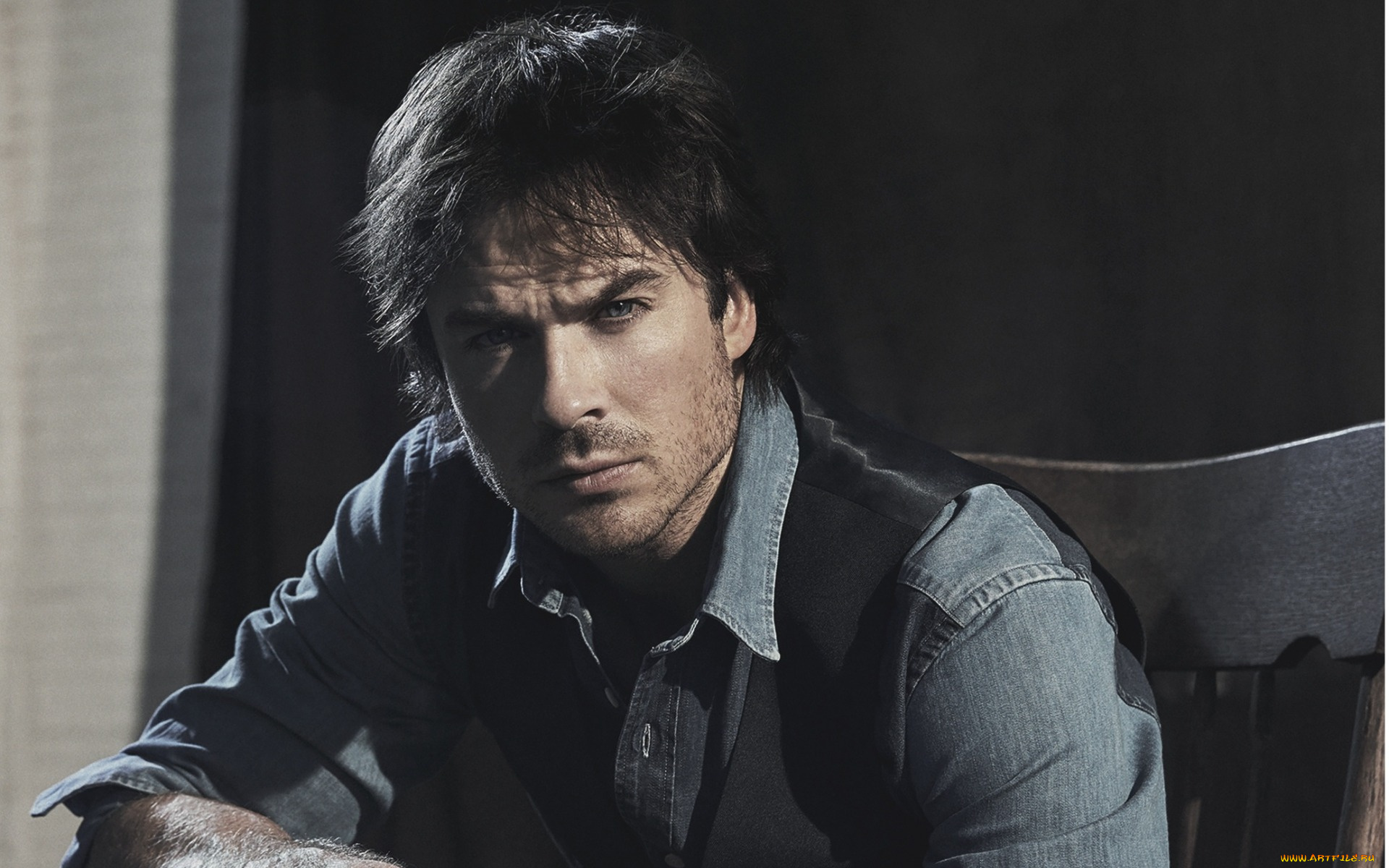 мужчины, ian, somerhalder, взгляд