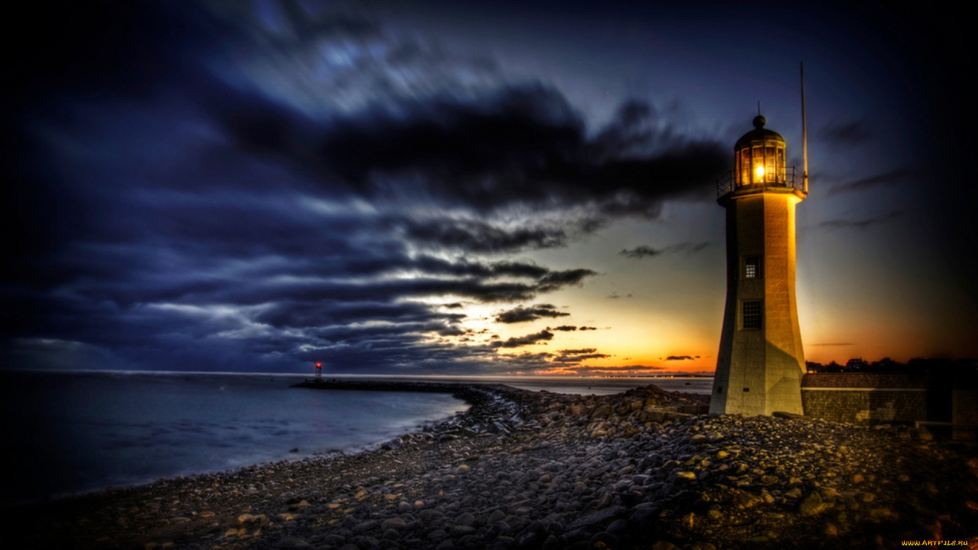 lighthouse, природа, маяки, побережье, мыс, маяк