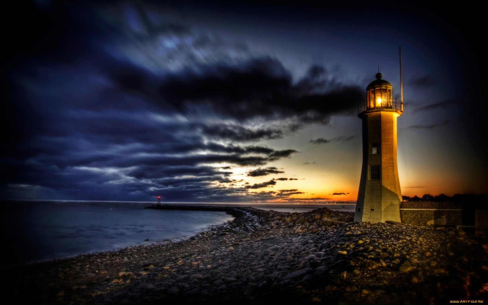 lighthouse, природа, маяки, побережье, мыс, маяк