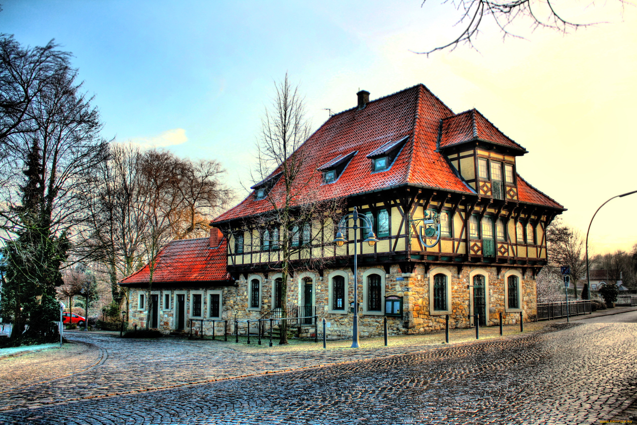 steinfurt, германия, города, здания, дома