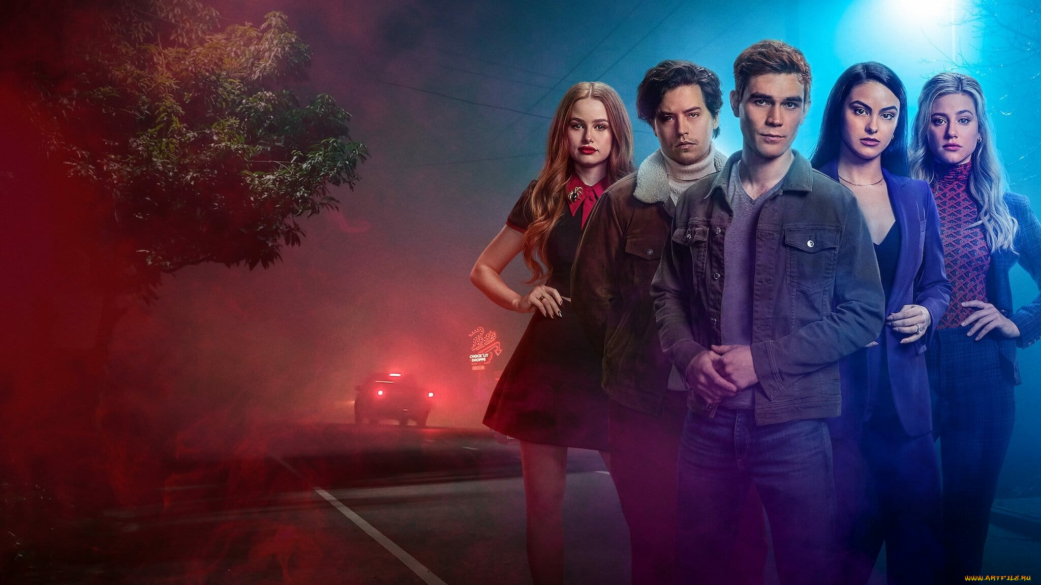 riverdale, , сериал, 2017, –, , кино, фильмы, сериал, драма, мелодрама, криминал, детектив, ривердэйл, lili, reinhart, camila, mendes, madelaine, petsch, лили, рейнхарт, камила, мендес, кей, джей, апа