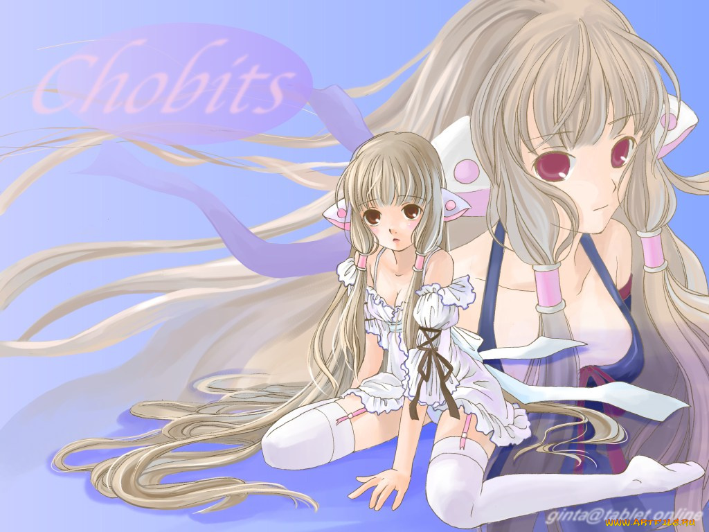 аниме, chobits