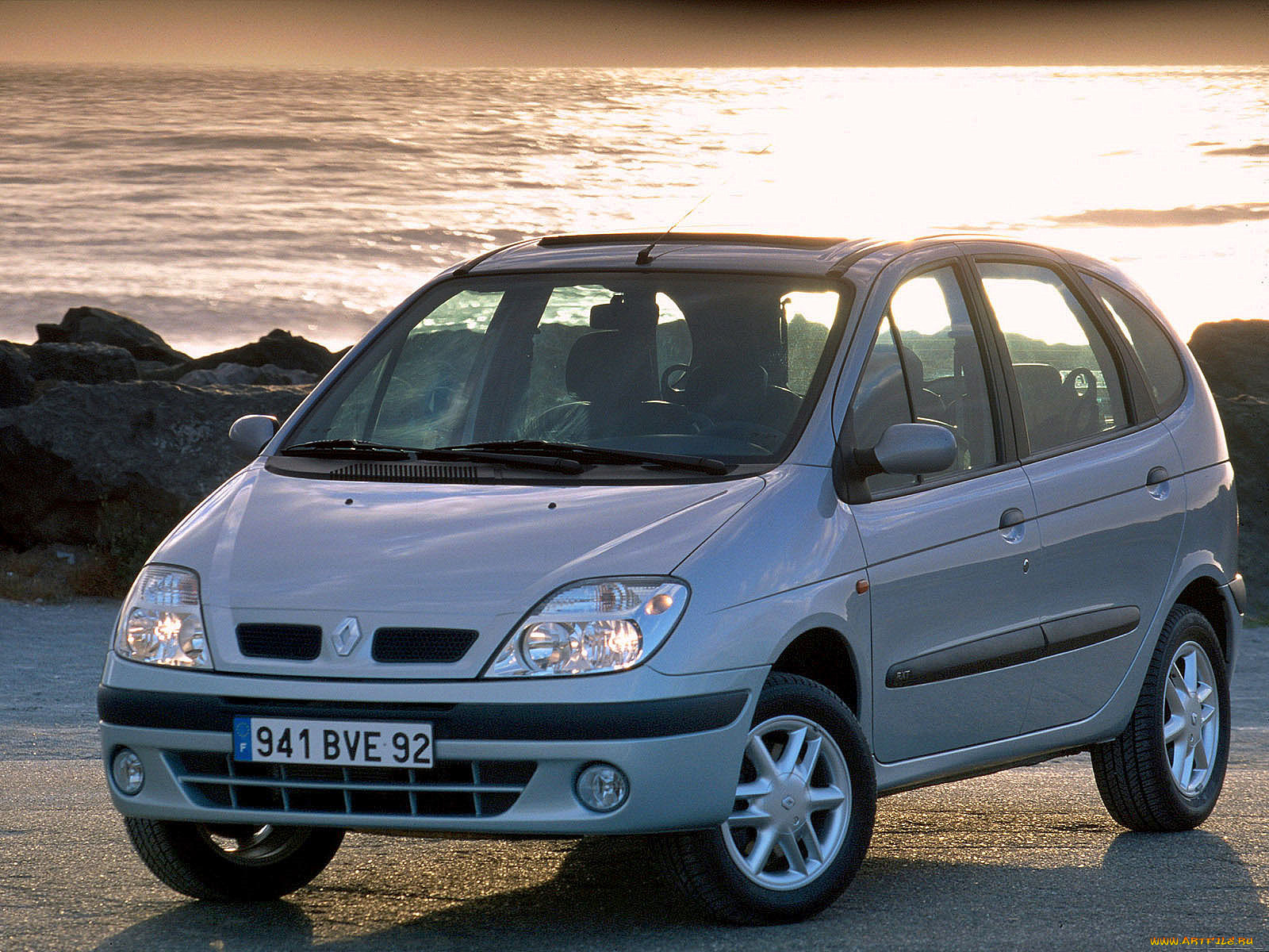 scenic, автомобили, renault