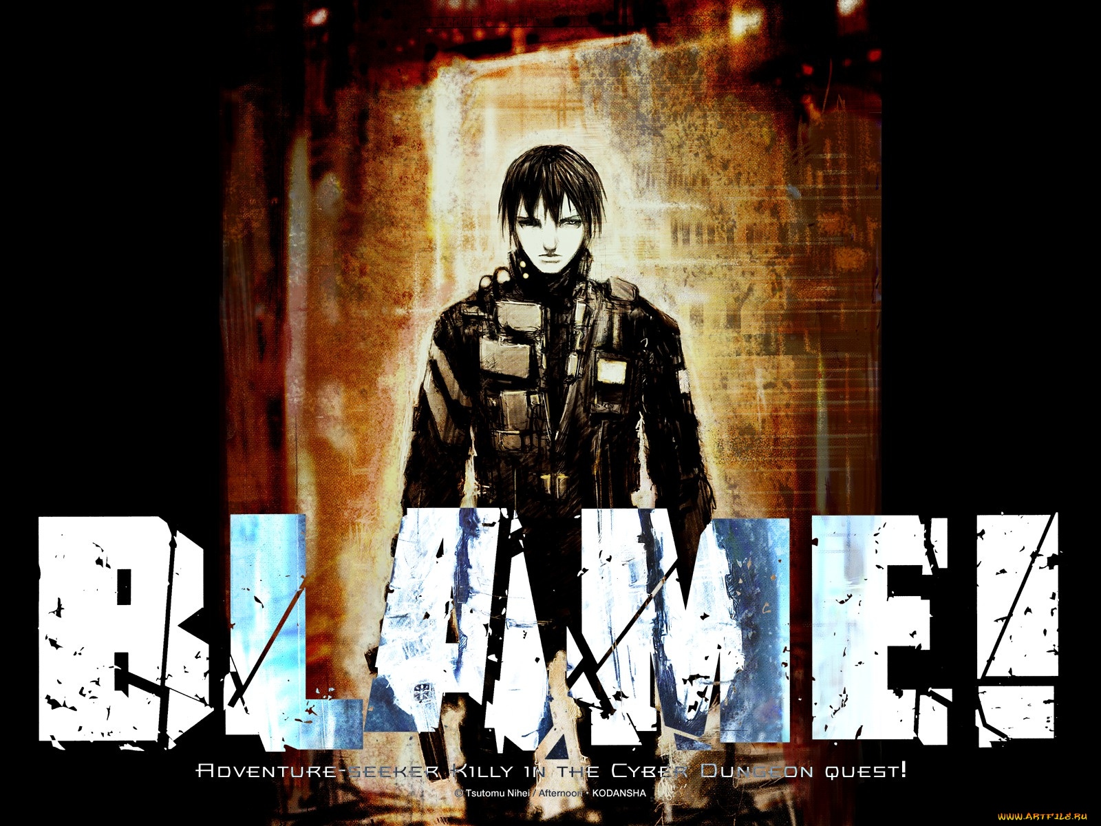 аниме, blame