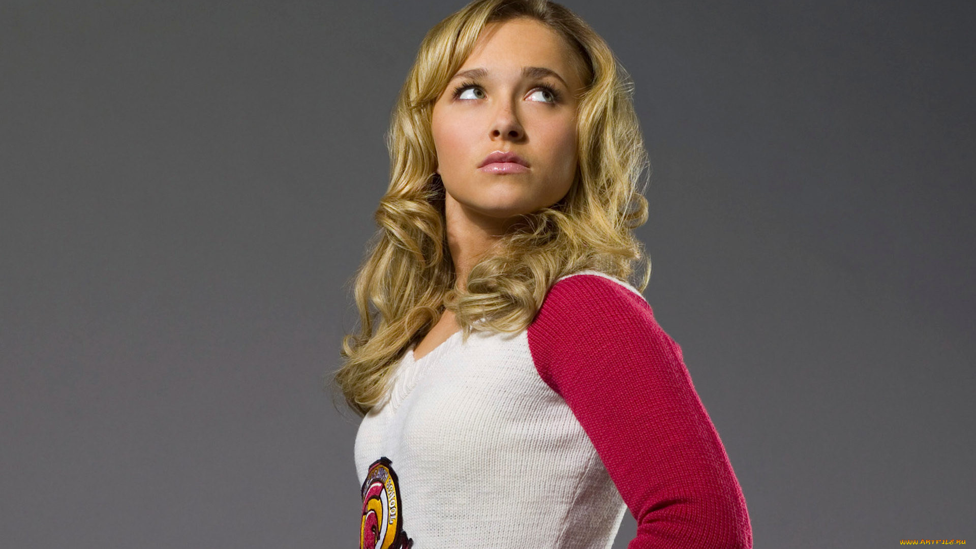 Hayden, Panettiere, девушки, , , свитер, с, эмблемой