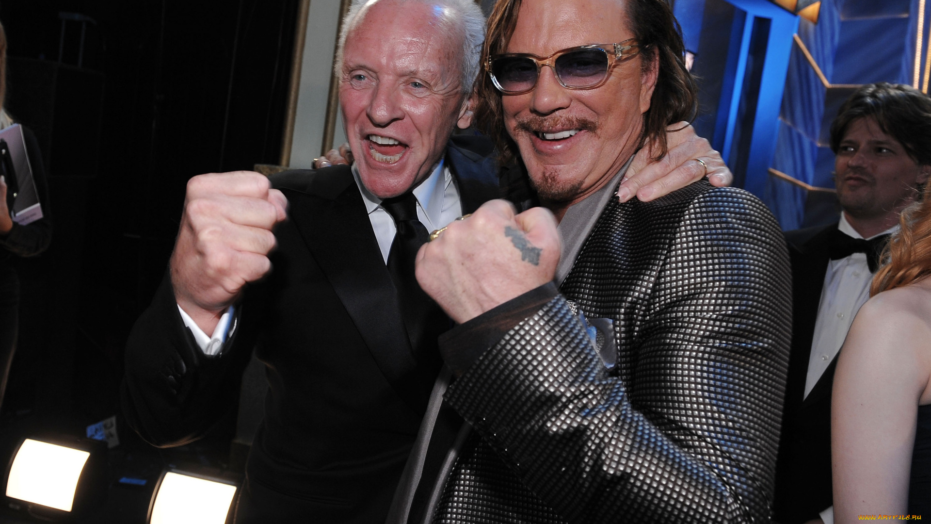 mickey, rourke, and, anthony, hopkins, мужчины