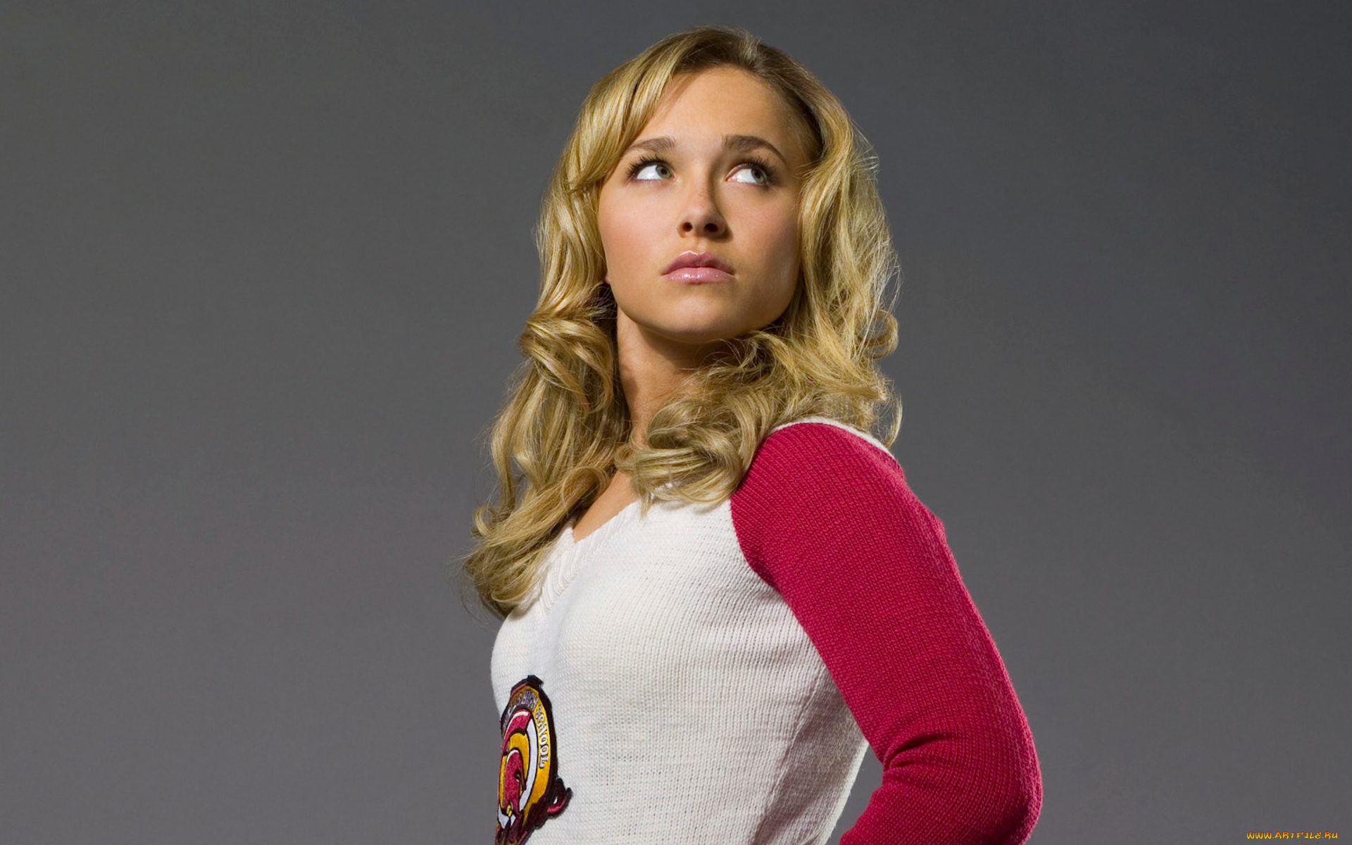 Hayden, Panettiere, девушки, , , свитер, с, эмблемой