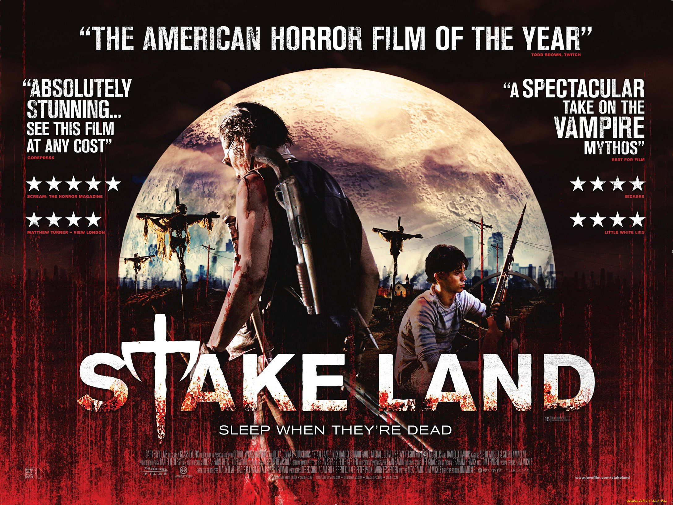 stake, land, кино, фильмы, земля, вампиров