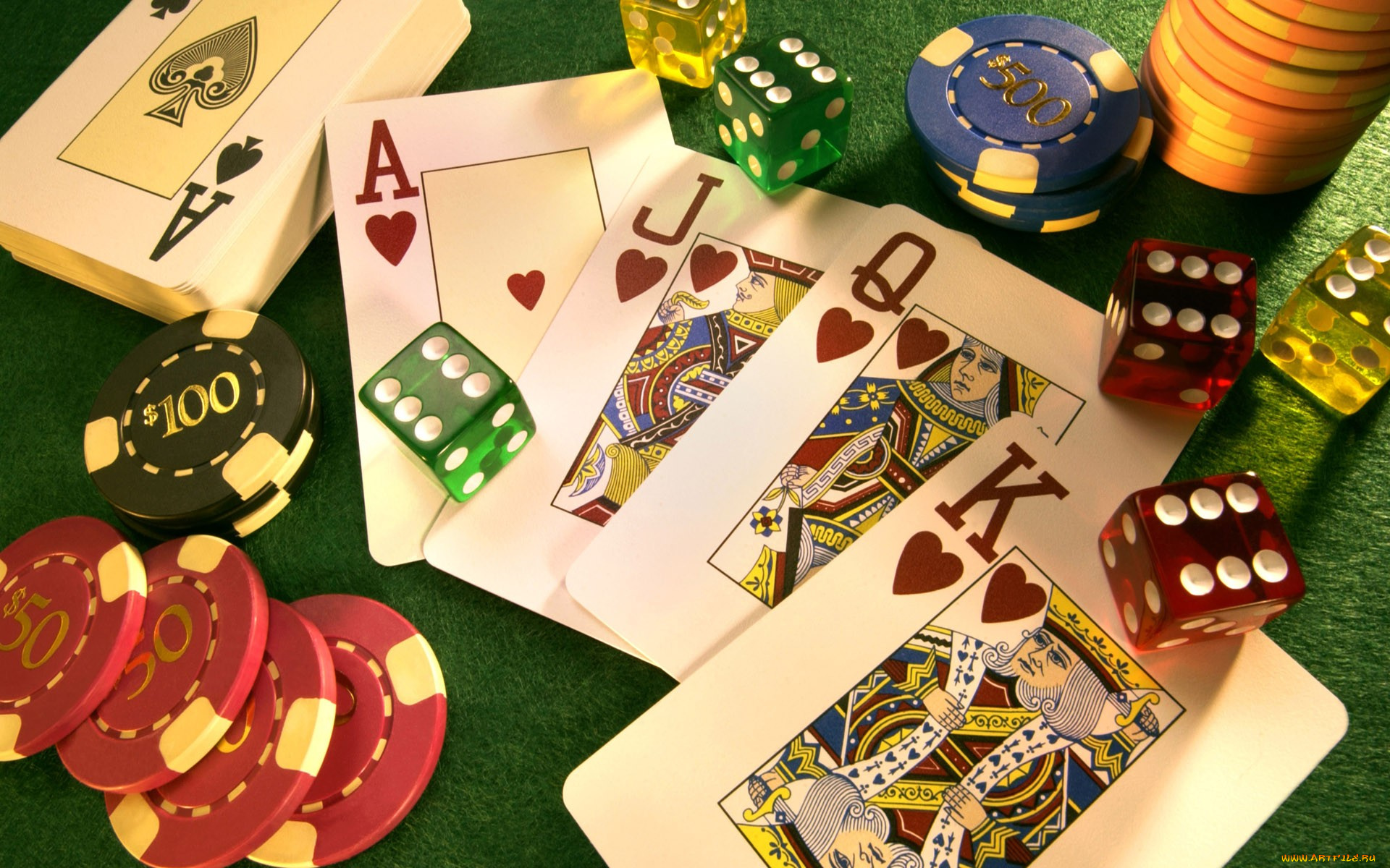 casino, разное, настольные, игры, азартные, кости, фишки, карты
