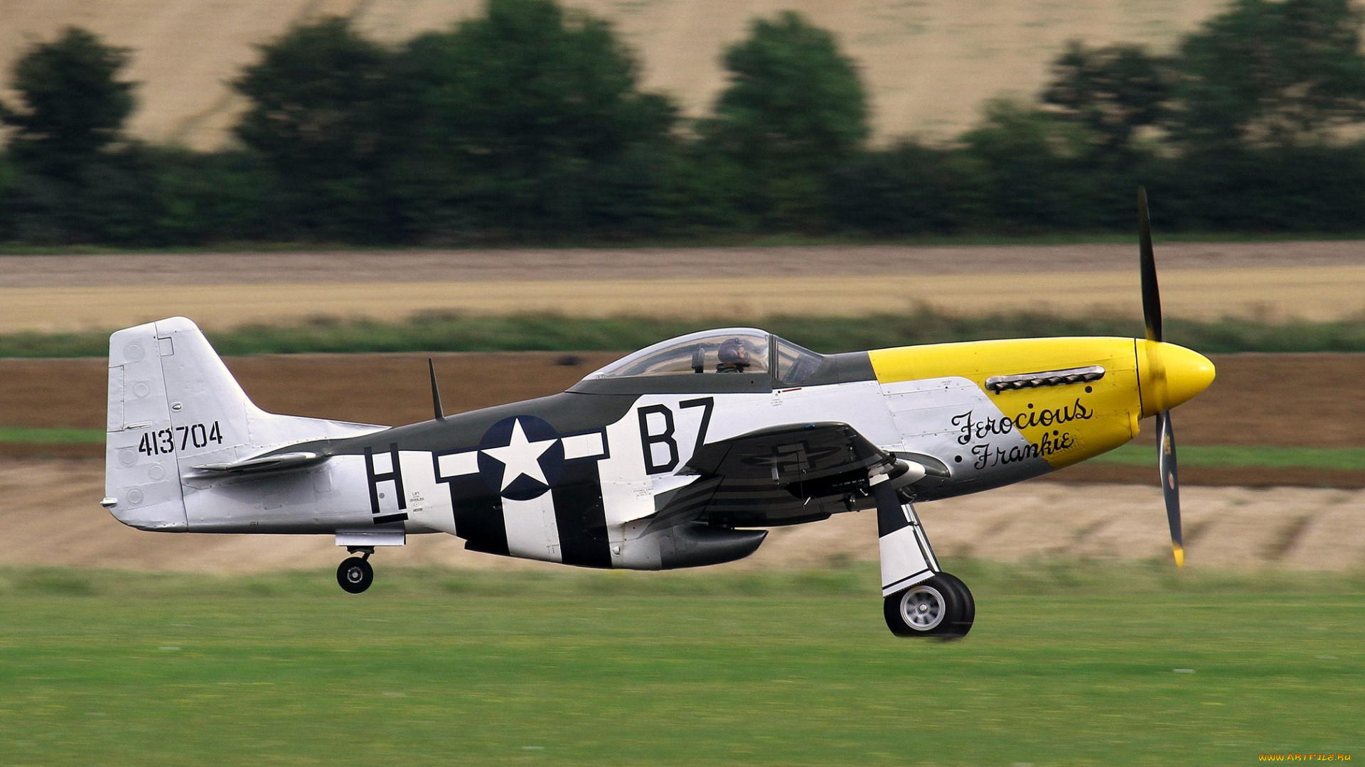 p-51d, mustang, авиация, лёгкие, одномоторные, самолёты, истребитель