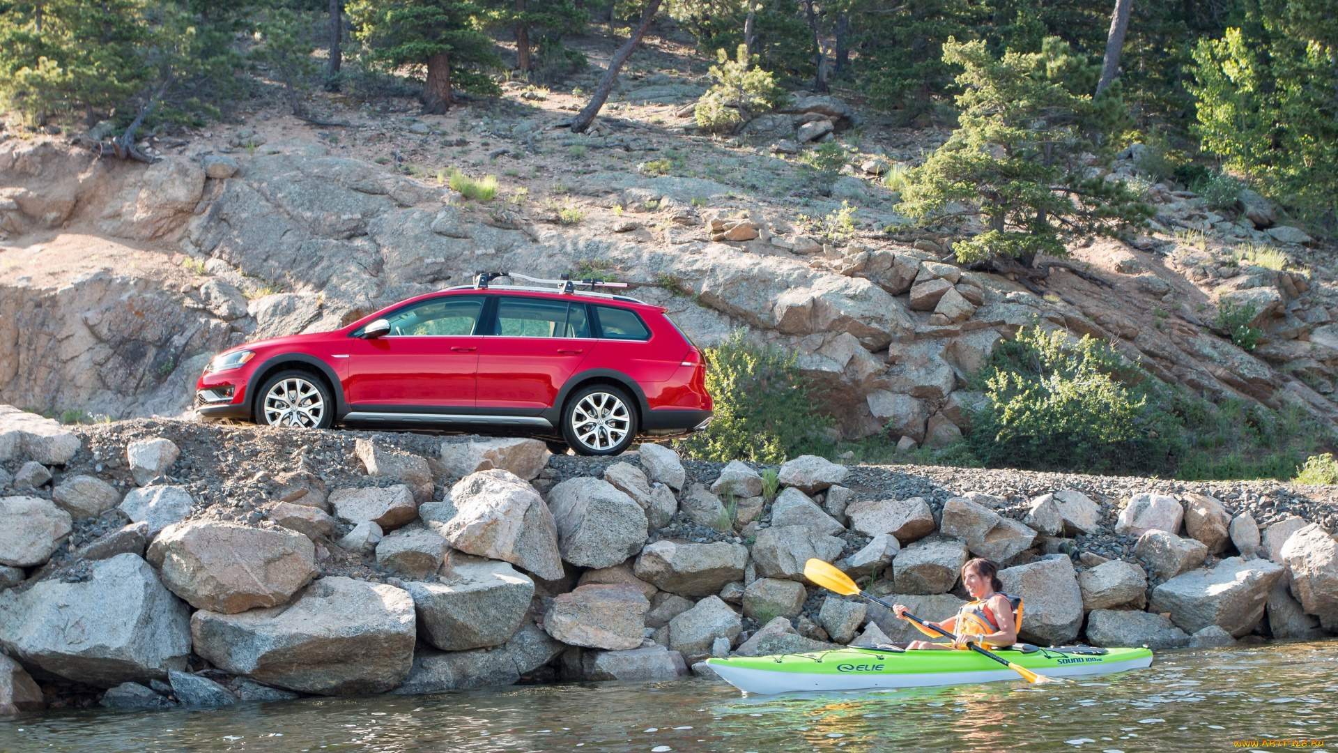 автомобили, volkswagen, golf, 2017г, america, alltrack, north