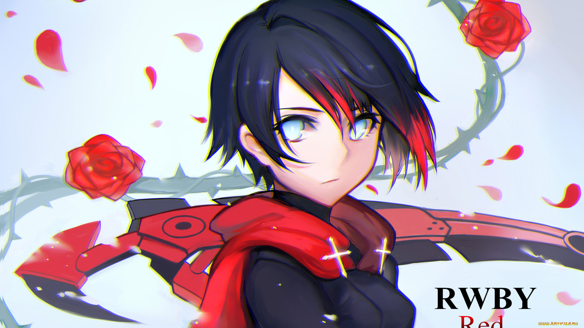 аниме, rwby, девушка