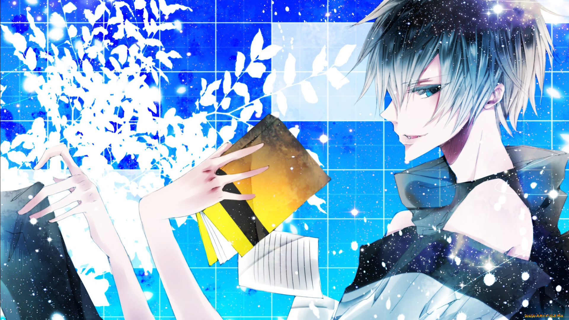 аниме, vocaloid, kaito