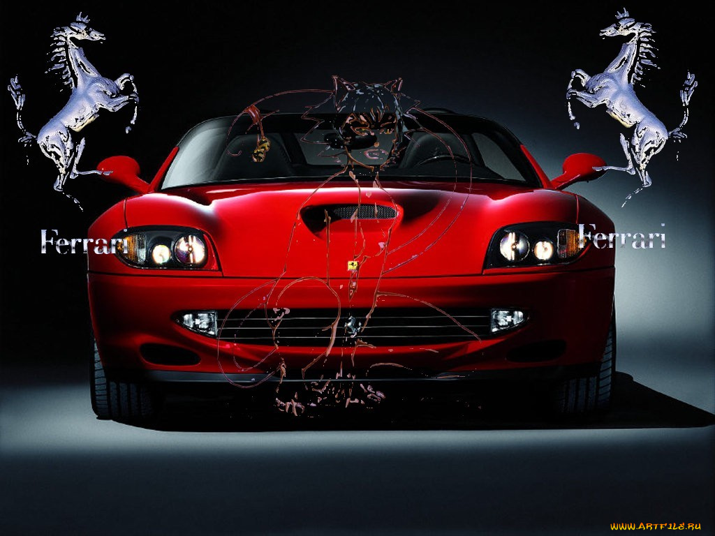 автомобили, ferrari