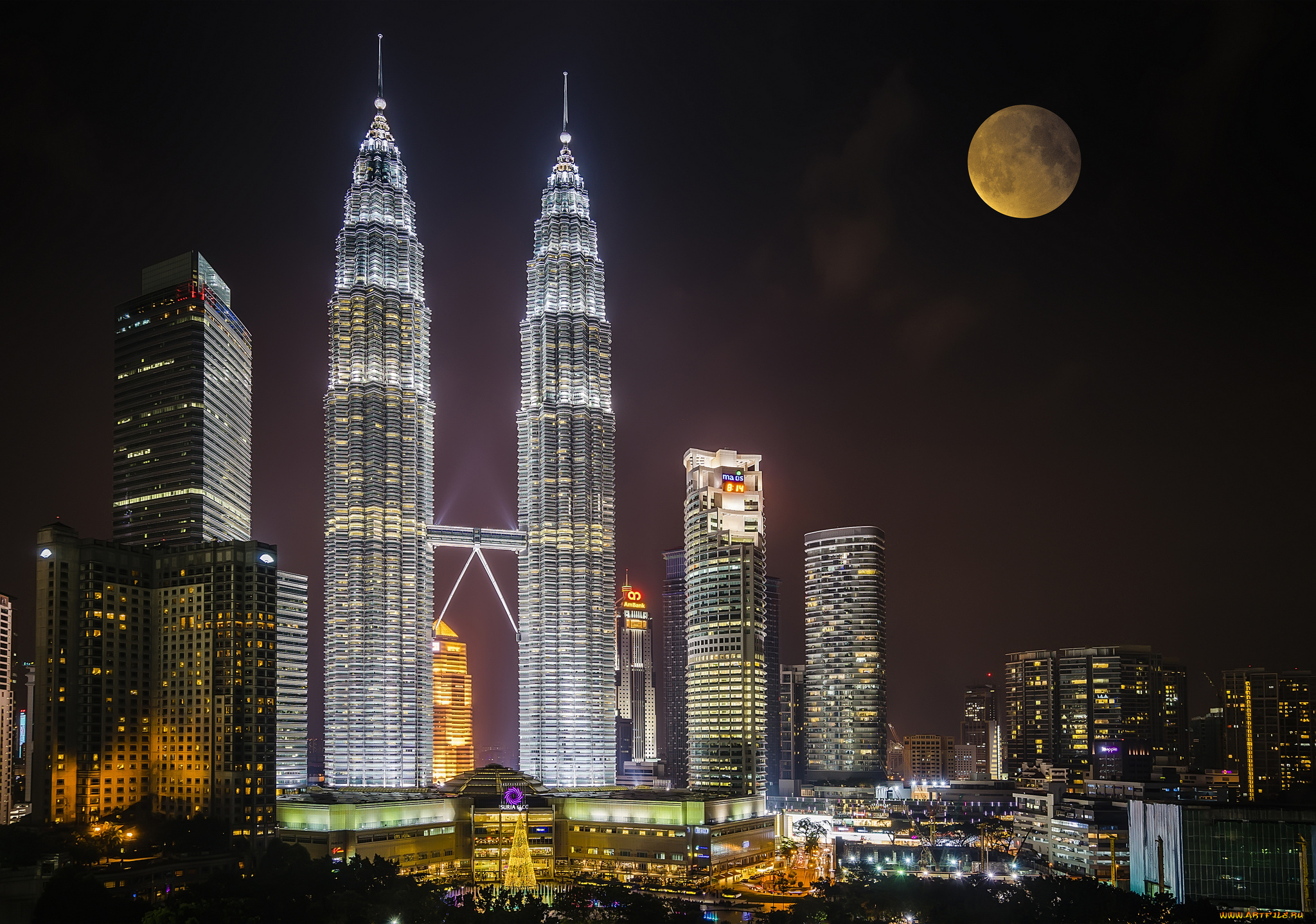 petronas, towers, города, куала-лумпур, , малайзия, близнецы, башни