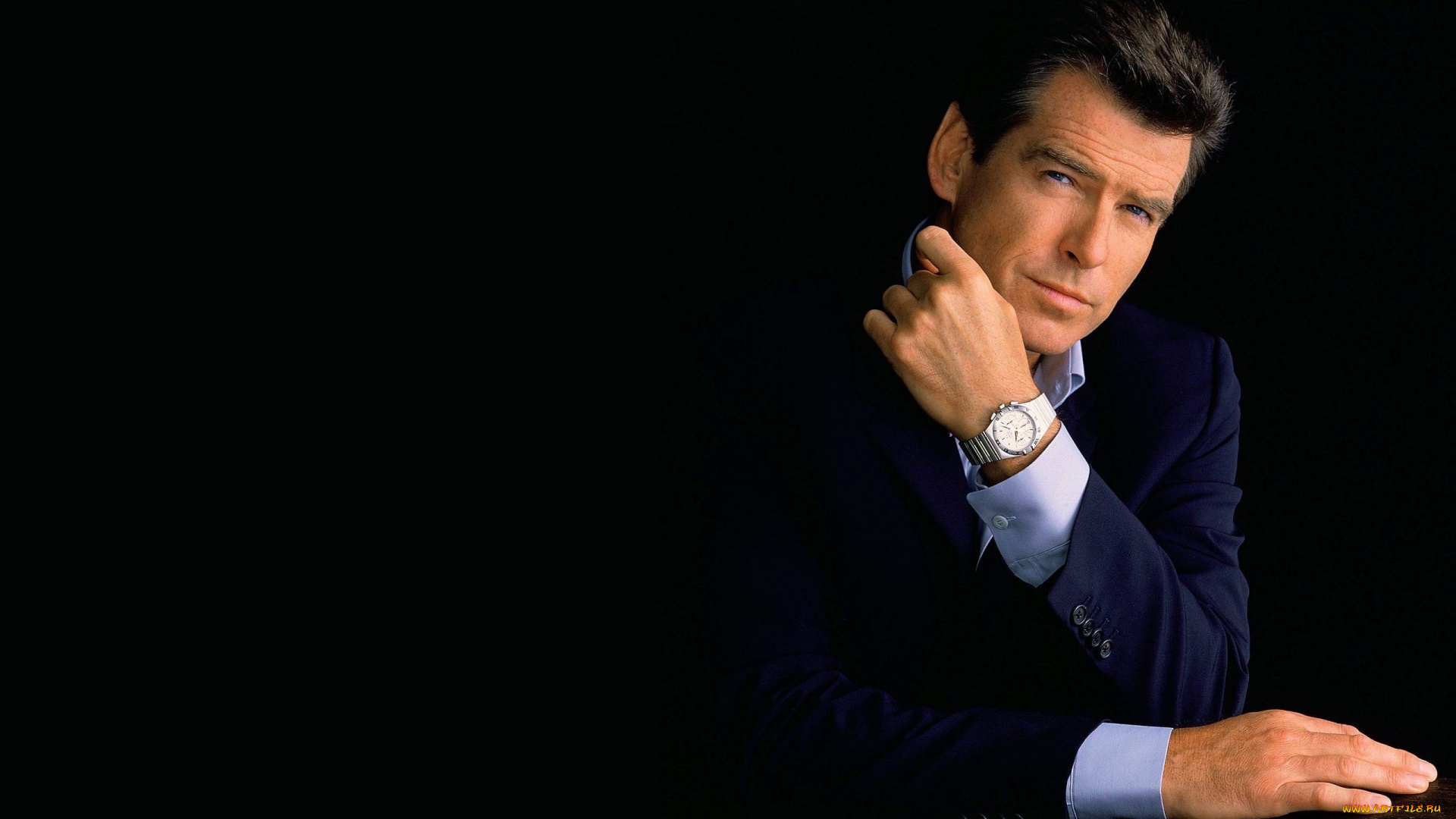 мужчины, pierce, brosnan, часы